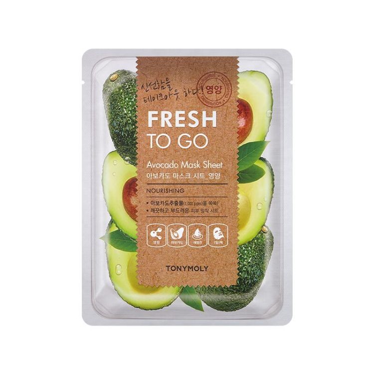 PACK 3 FRESH TO GO AVOCADO MASK SHEET