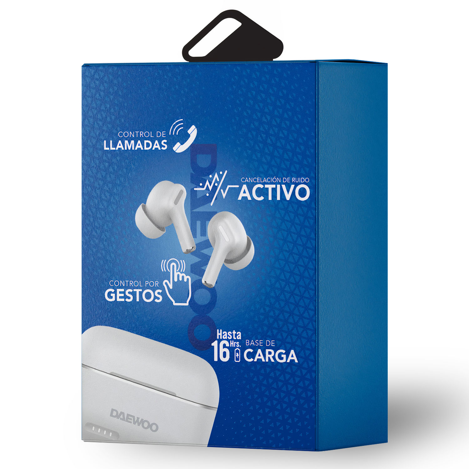 Audífonos Daewoo Inalámbricos Bluetooth In-ear Tws Pro Dw-ANC1 Blanco