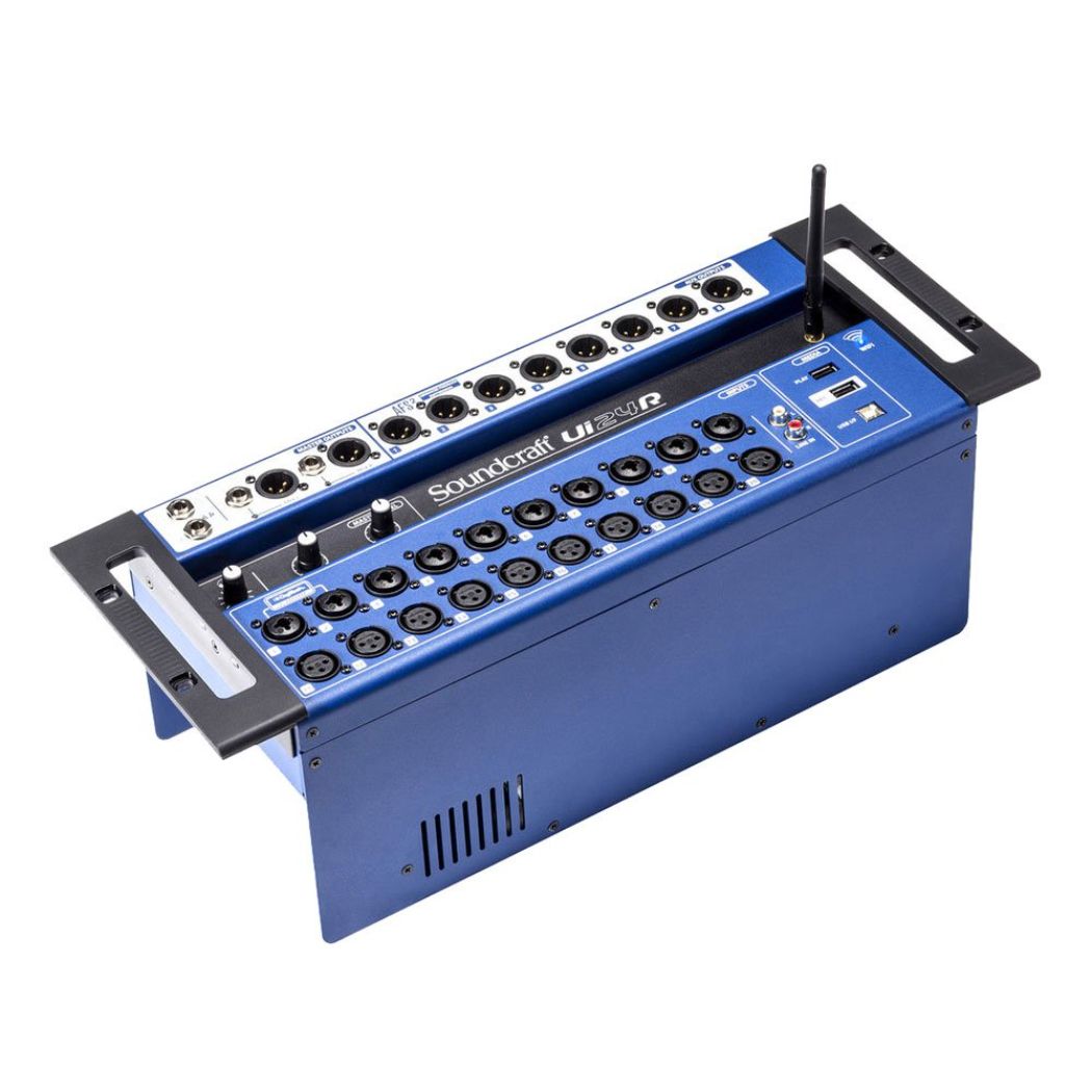 Mezcladora Digital SOUNDCRAFT UI24R Wi-fi/24 Canales/USB/RCA