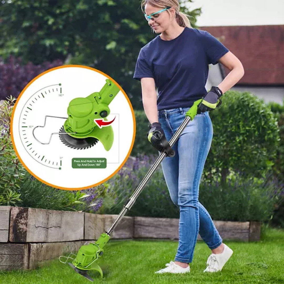 Desbrozadora Electrica Inalámbrica Portátil Podadoras Pasto