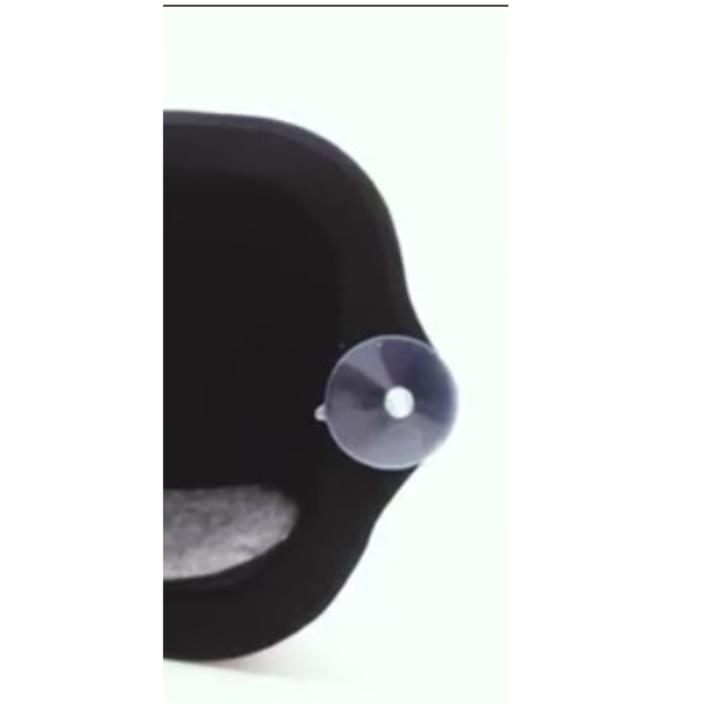 Cama de ventana color Beige para gato EZ Mount Window Pod Kitty Sill