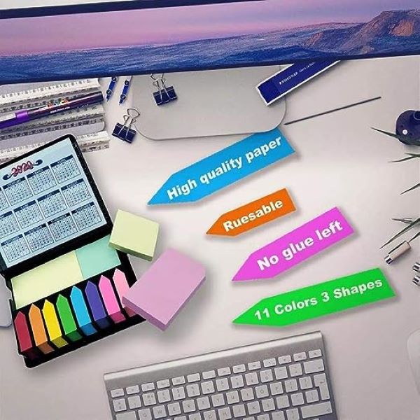 Kit porta notas adhesivas estuche
