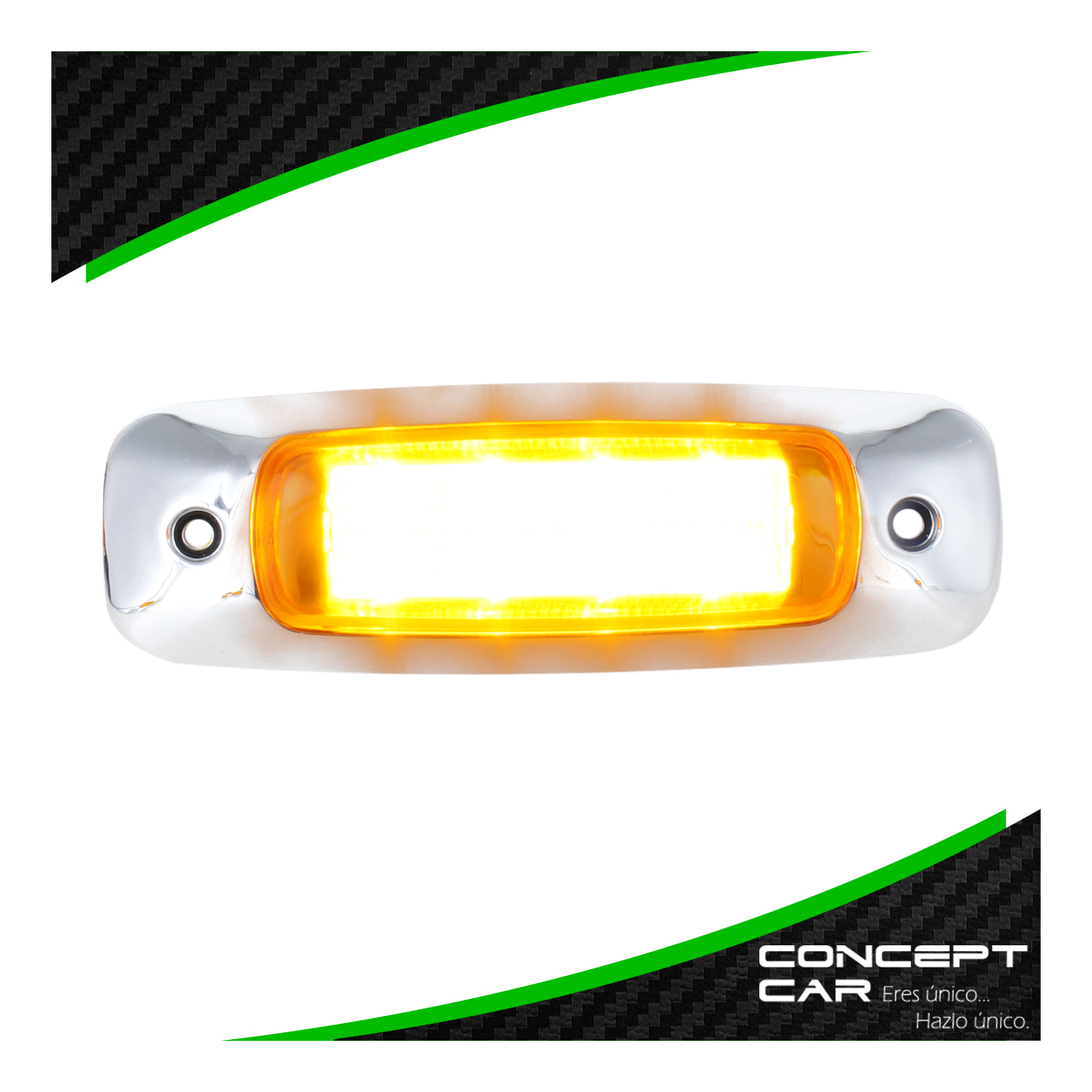 Par Plafon Led Plasma Laser Laterales Estrobo Camion 12-24v