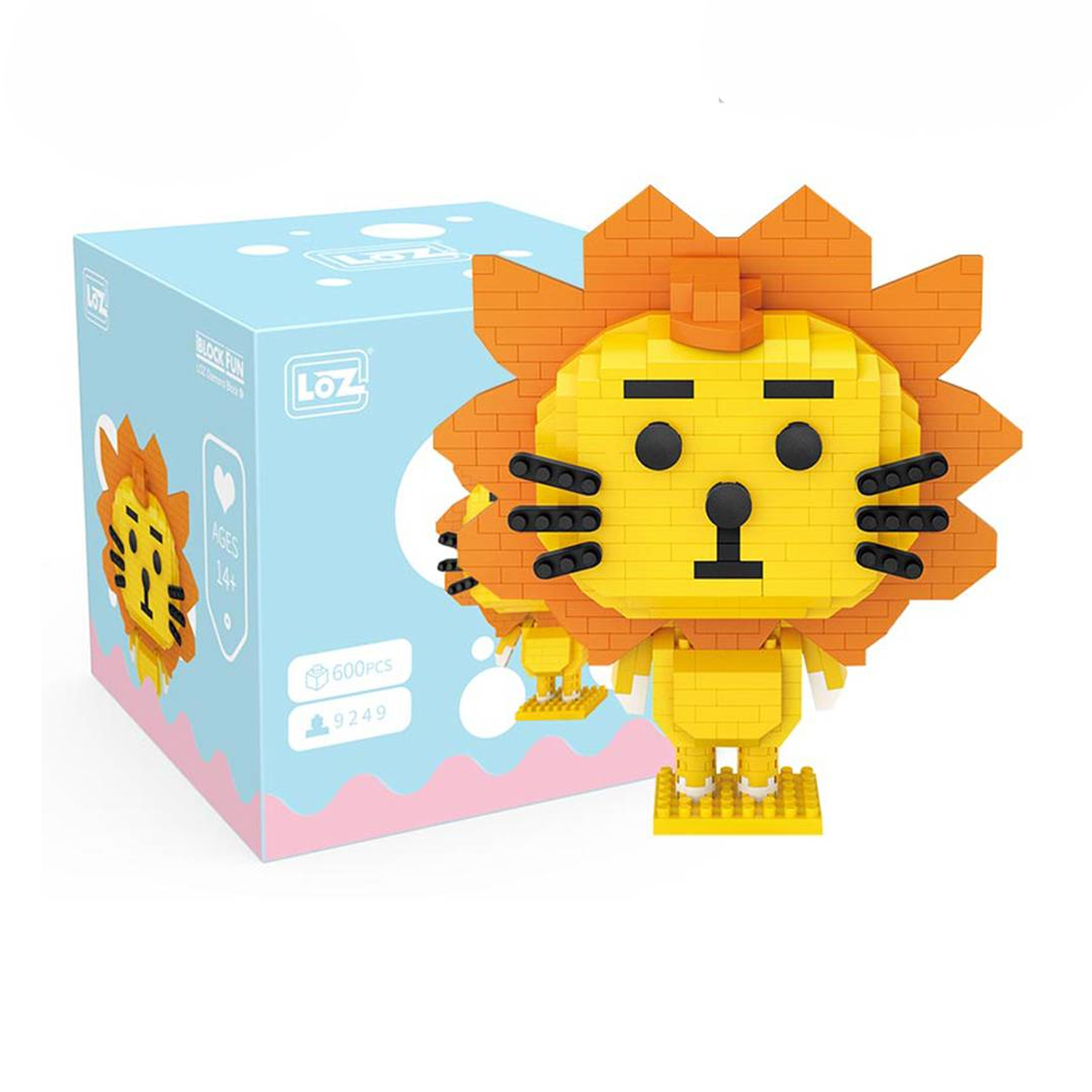 Loz Bloques Miniatura Construcción Decoración Leoncito