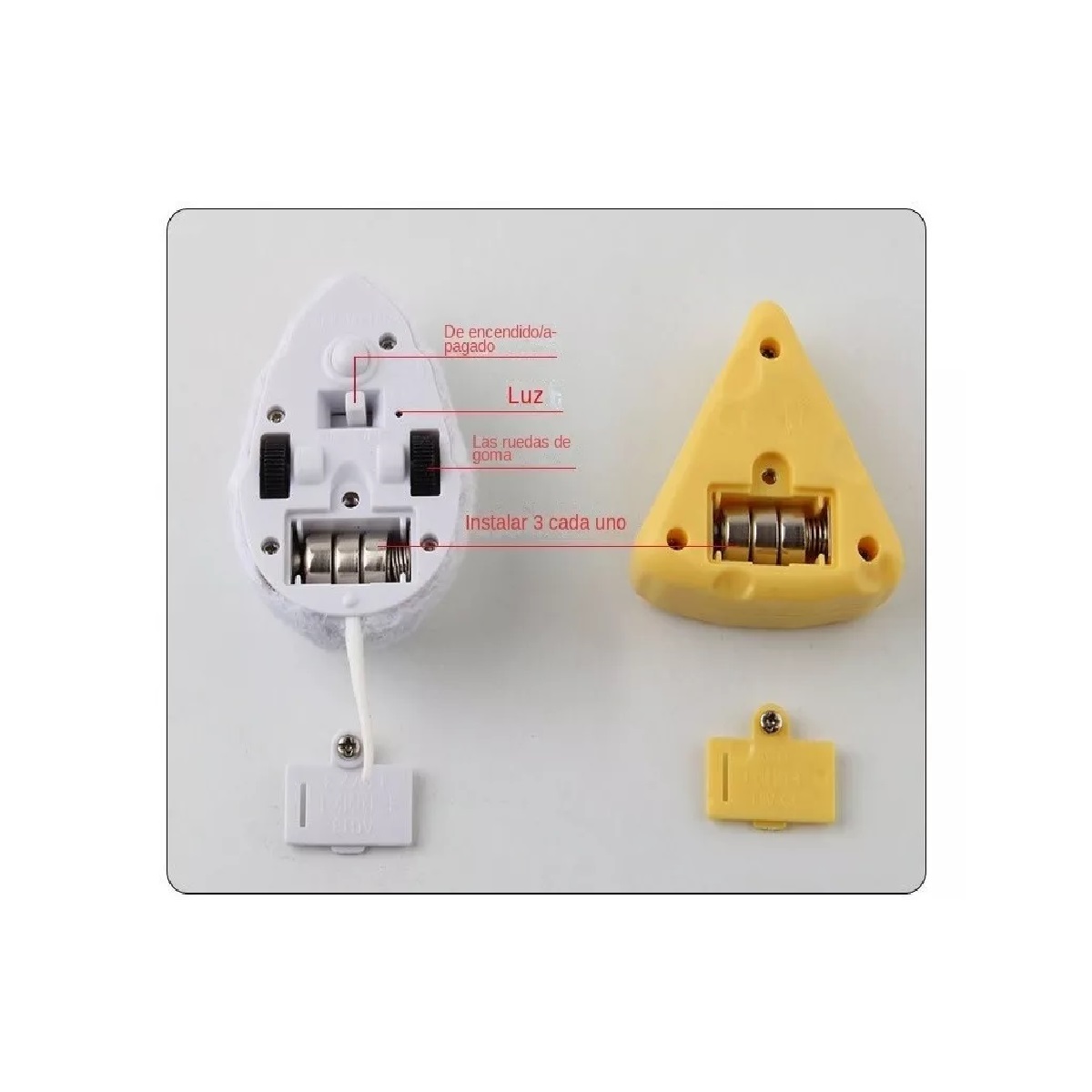 Ratón Eléctrico Control Remoto Rata Inalámbrica De Felpa