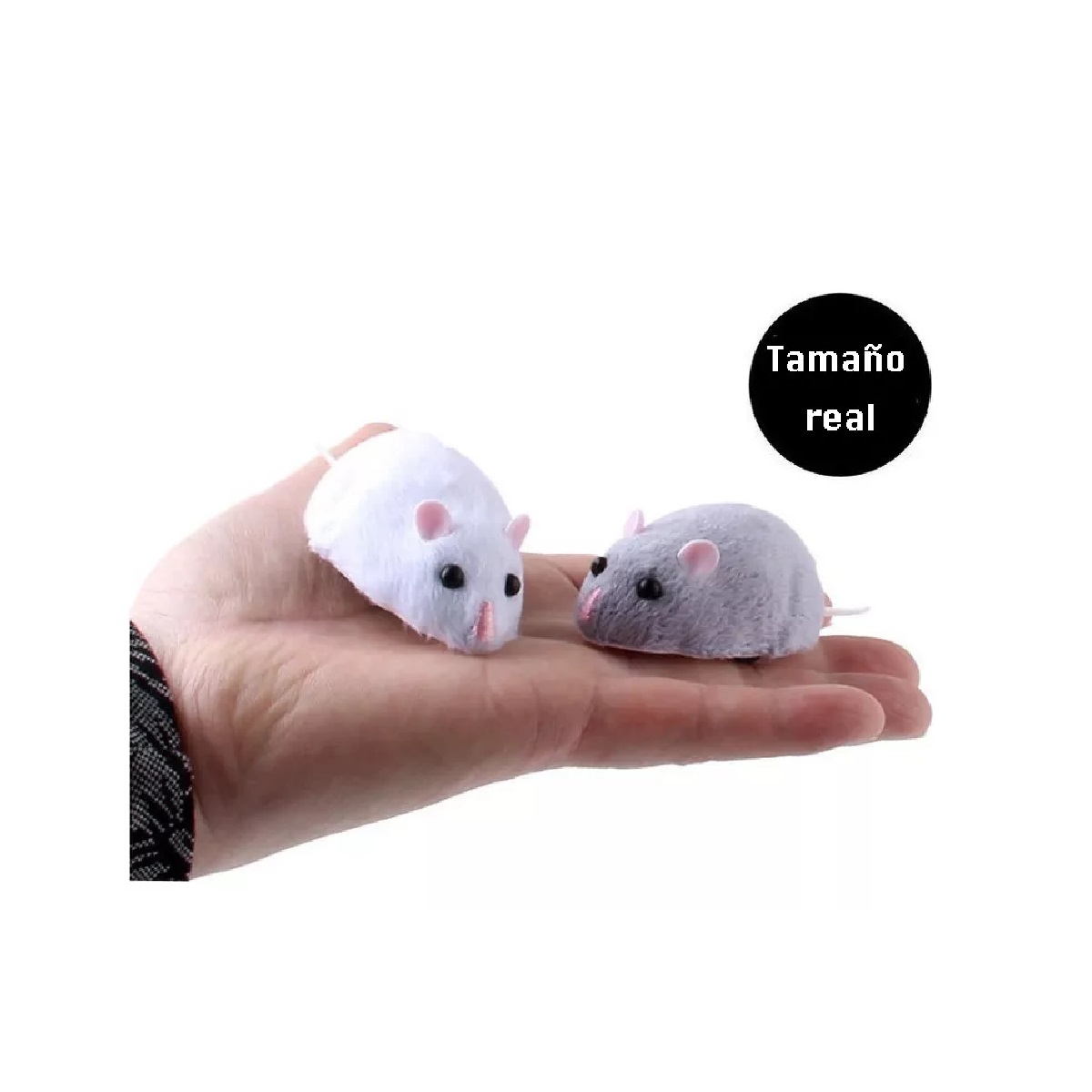 Ratón Eléctrico Control Remoto Rata Inalámbrica De Felpa