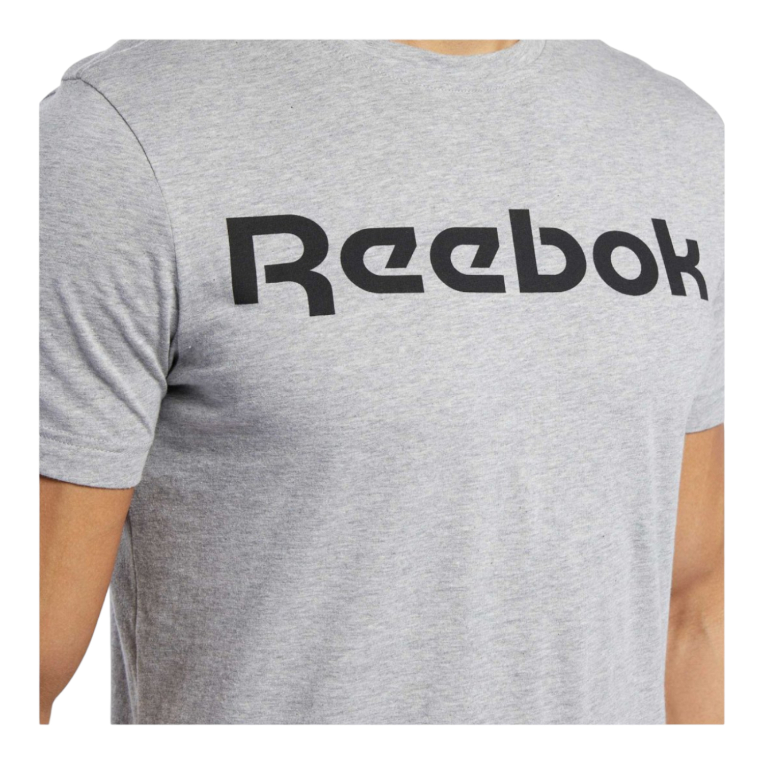 PLAYERA REEBOK HOMBRE GRIS REEBOK LINEAR RE FP9162.