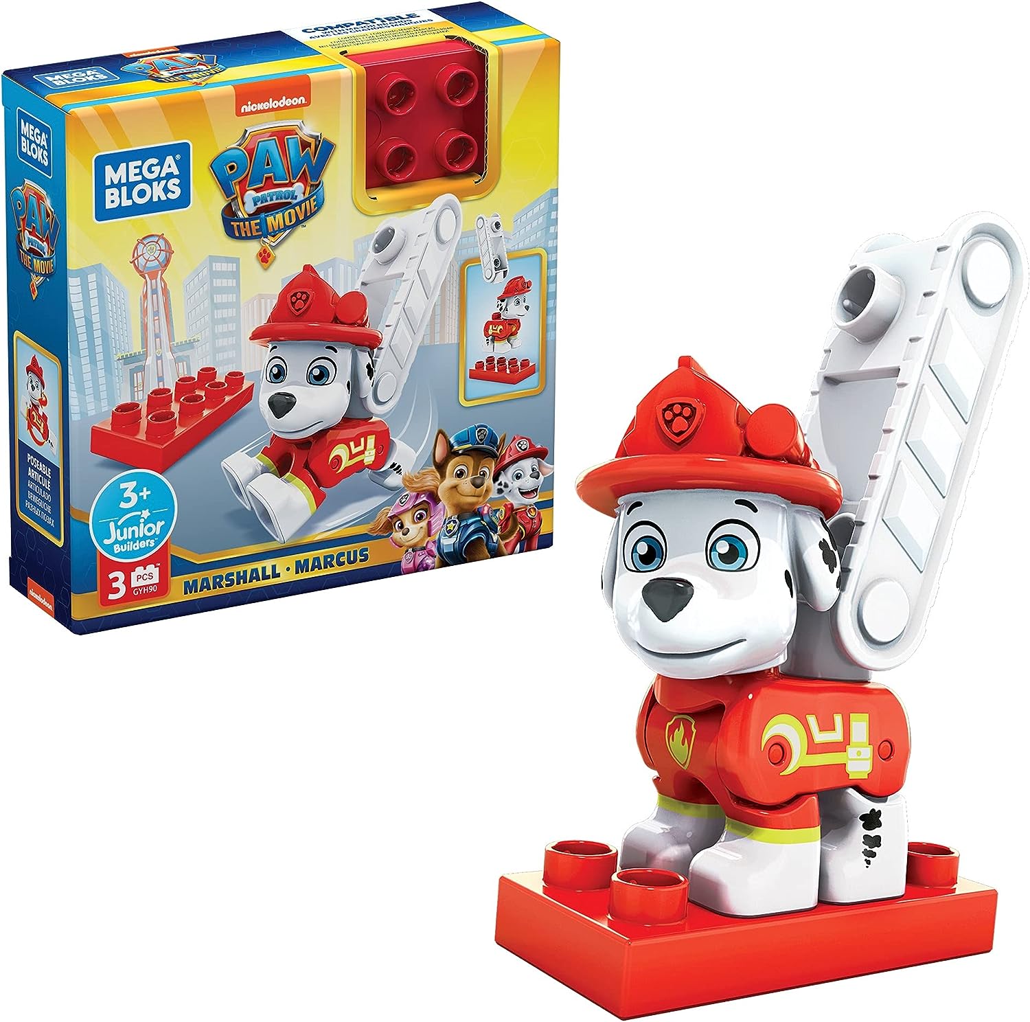 Mega Bloks Paw Patrol MARSHAL MARCUS
