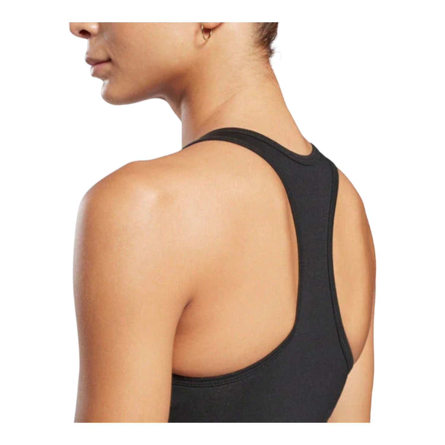 TOP REEBOK MUJER NEGRO REEBOK COTTON BRALET GL2544