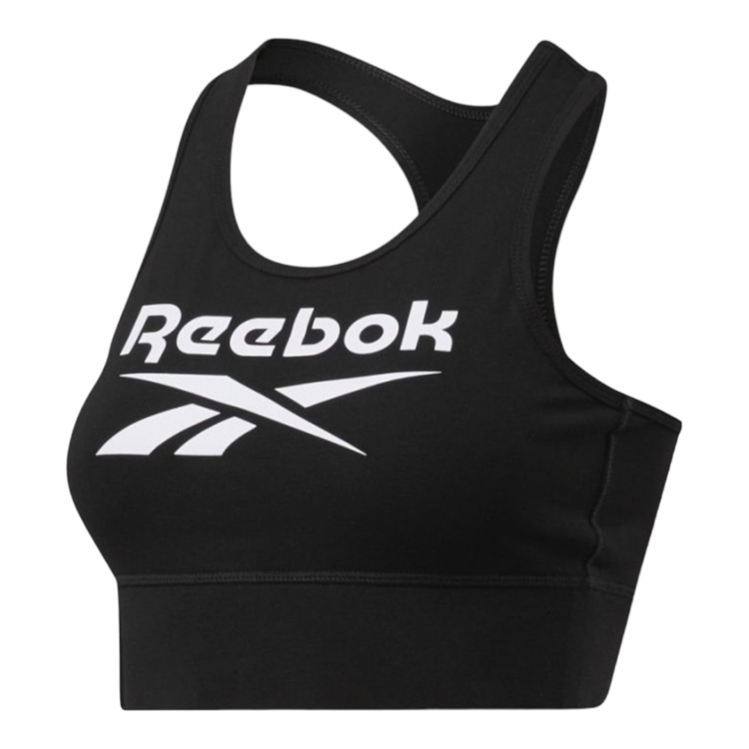 TOP REEBOK MUJER NEGRO REEBOK COTTON BRALET GL2544