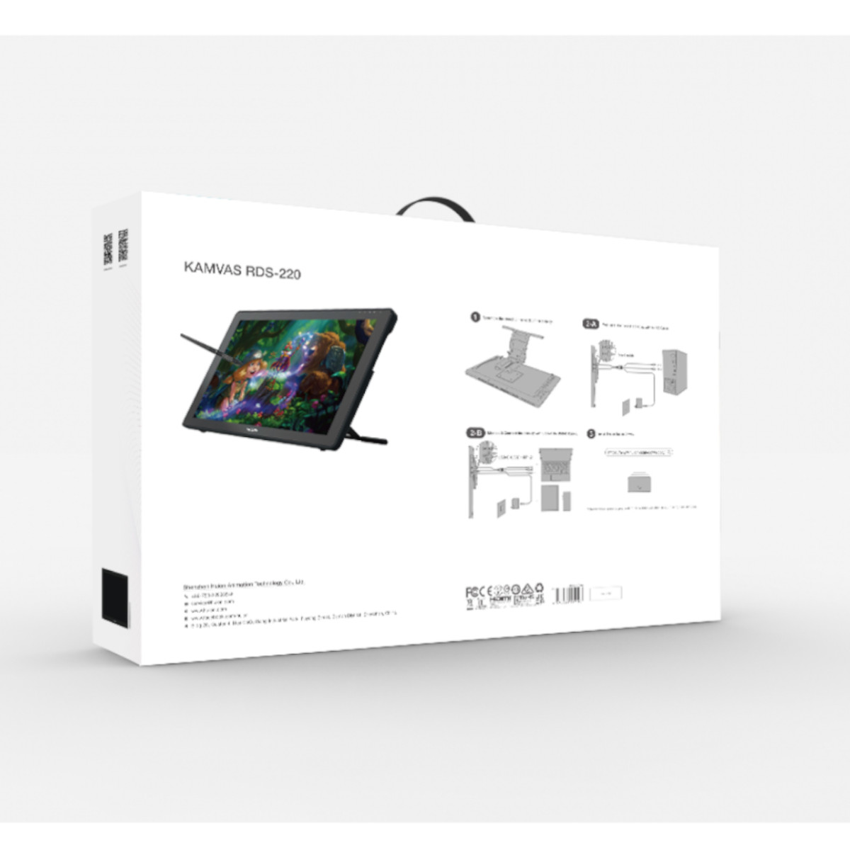 Tableta Digitalizadora Monitor HUION Kamvas RDS-220 22pulgadas 2.5K