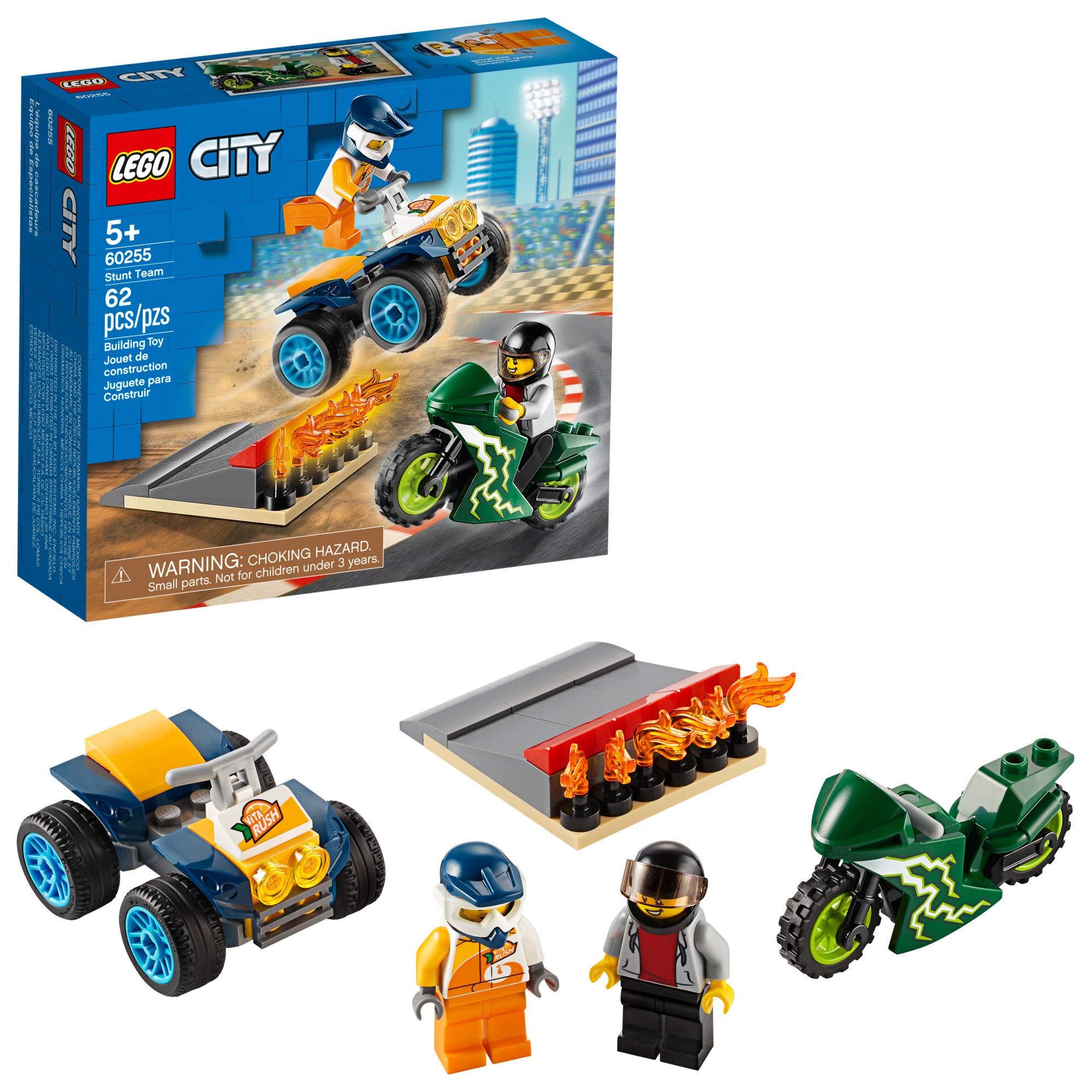 Lego City Motos Equipo de Especialistas 62pzs