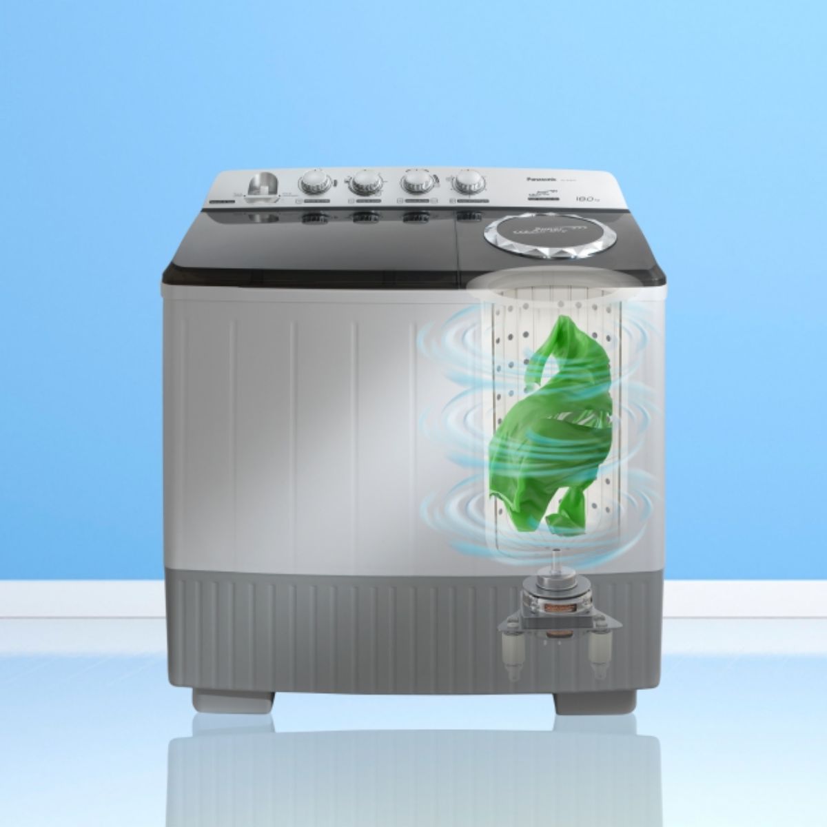 Lavadora Panasonic 18kg Doble Tina Naw180x1lmx