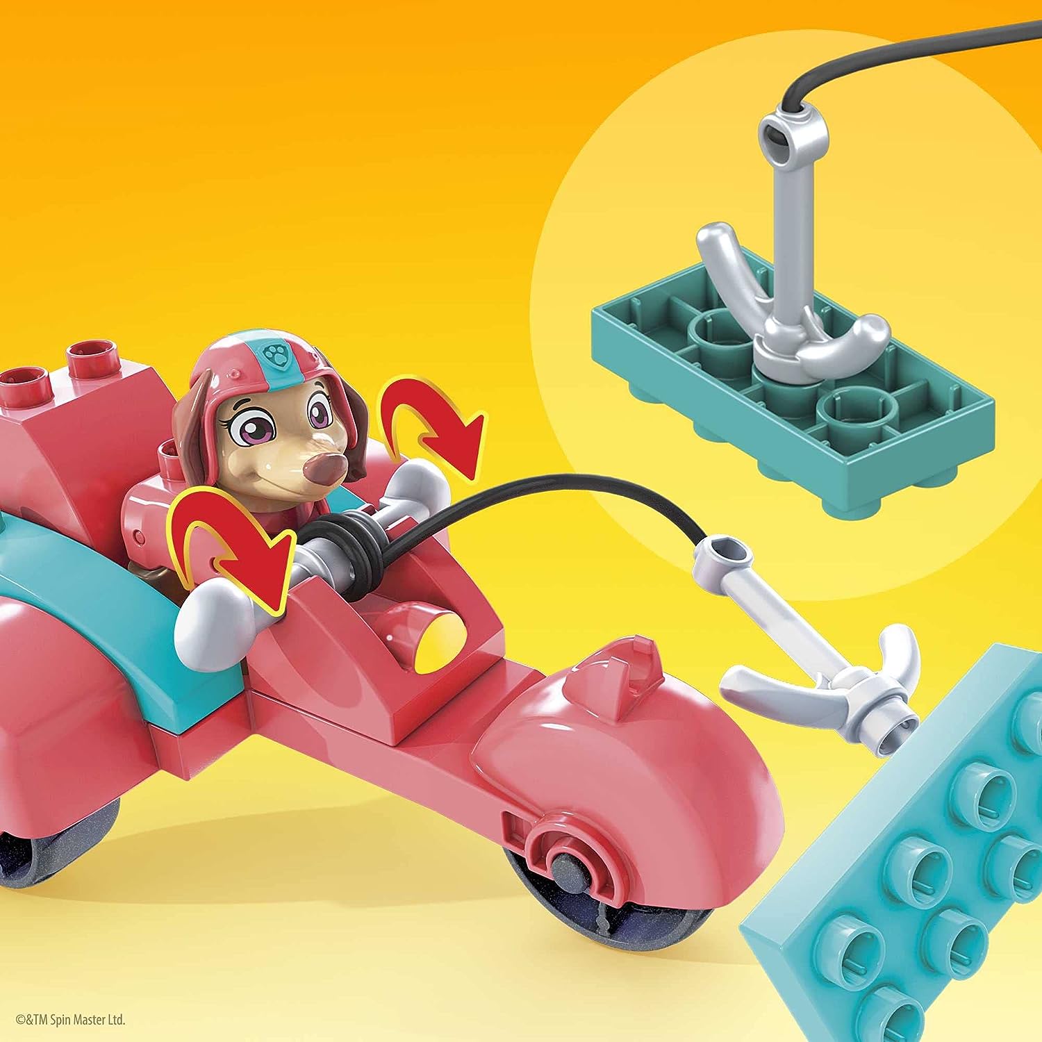 Mega Bloks Paw Patrol MOTO DE LIBERTY 