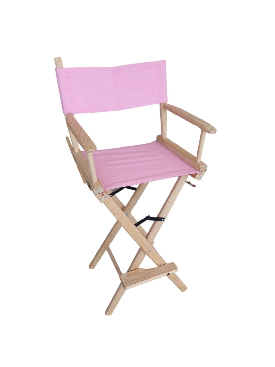 Silla Alta de Director de Madera Plegable