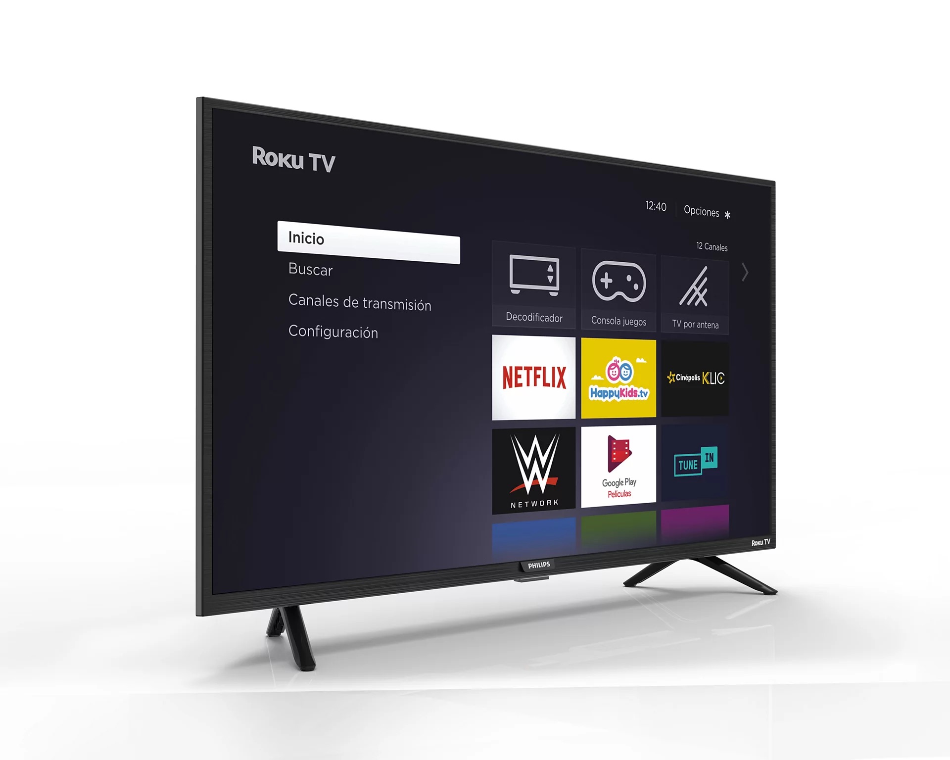 Pantalla Smart Tv Philips 32 Led Hd Roku 4600 Series 32pfl4664/f7