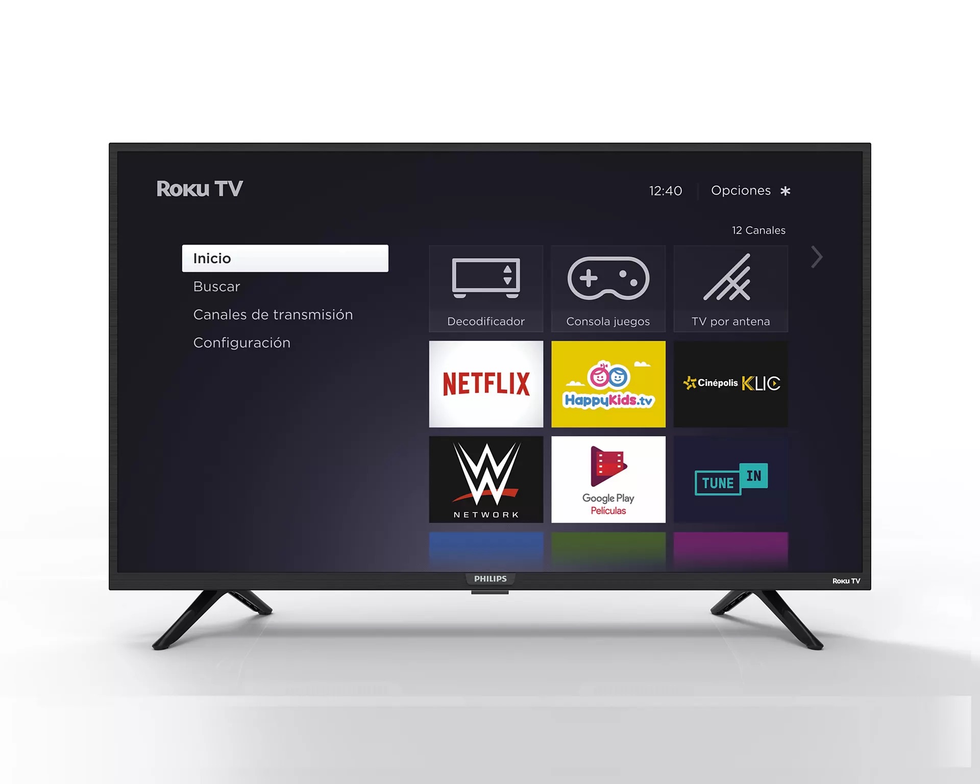 Pantalla Smart Tv Philips 32 Led Hd Roku 4600 Series 32pfl4664/f7