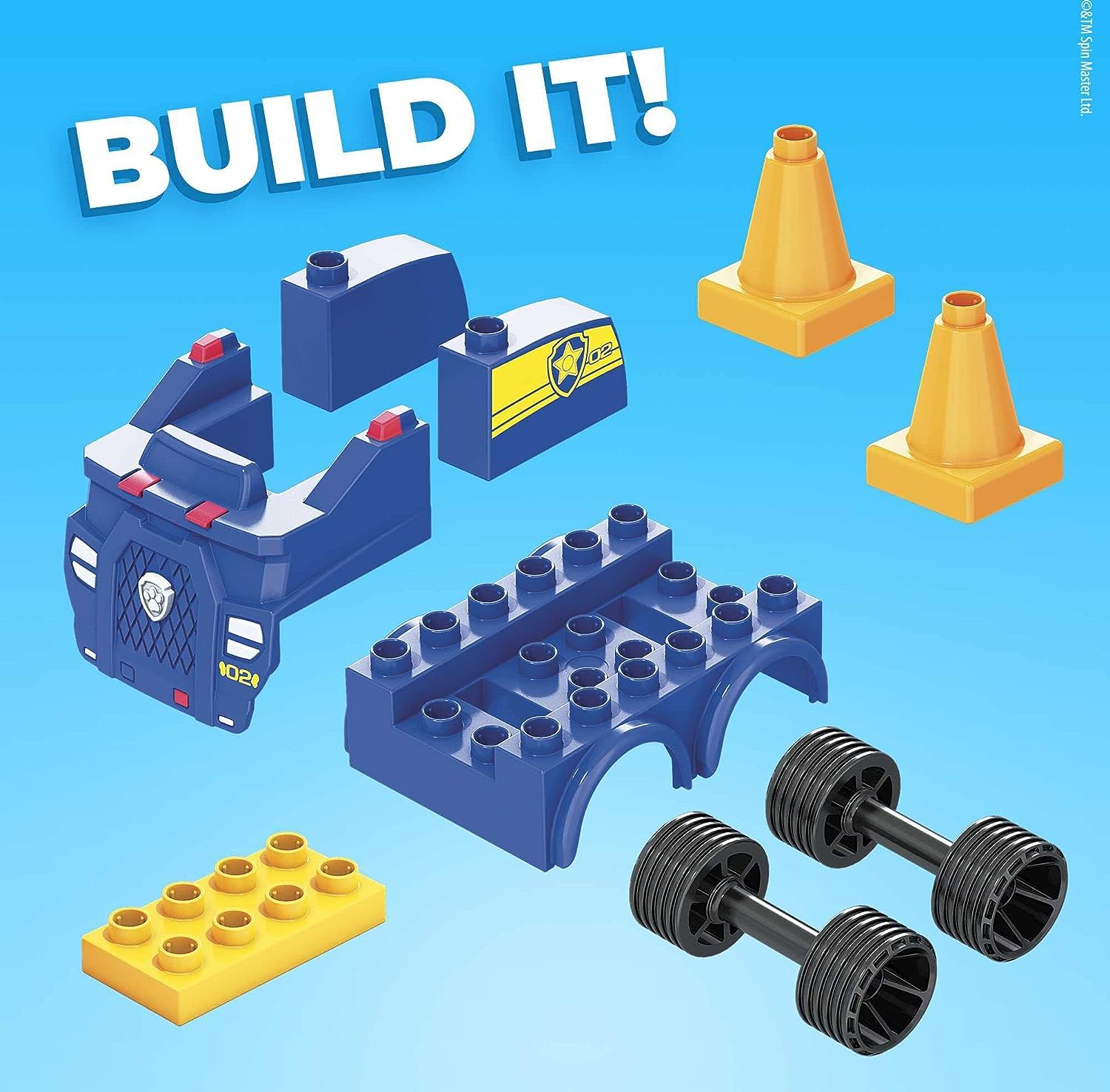 Mega Bloks Paw Patrol Patrulla de Chase