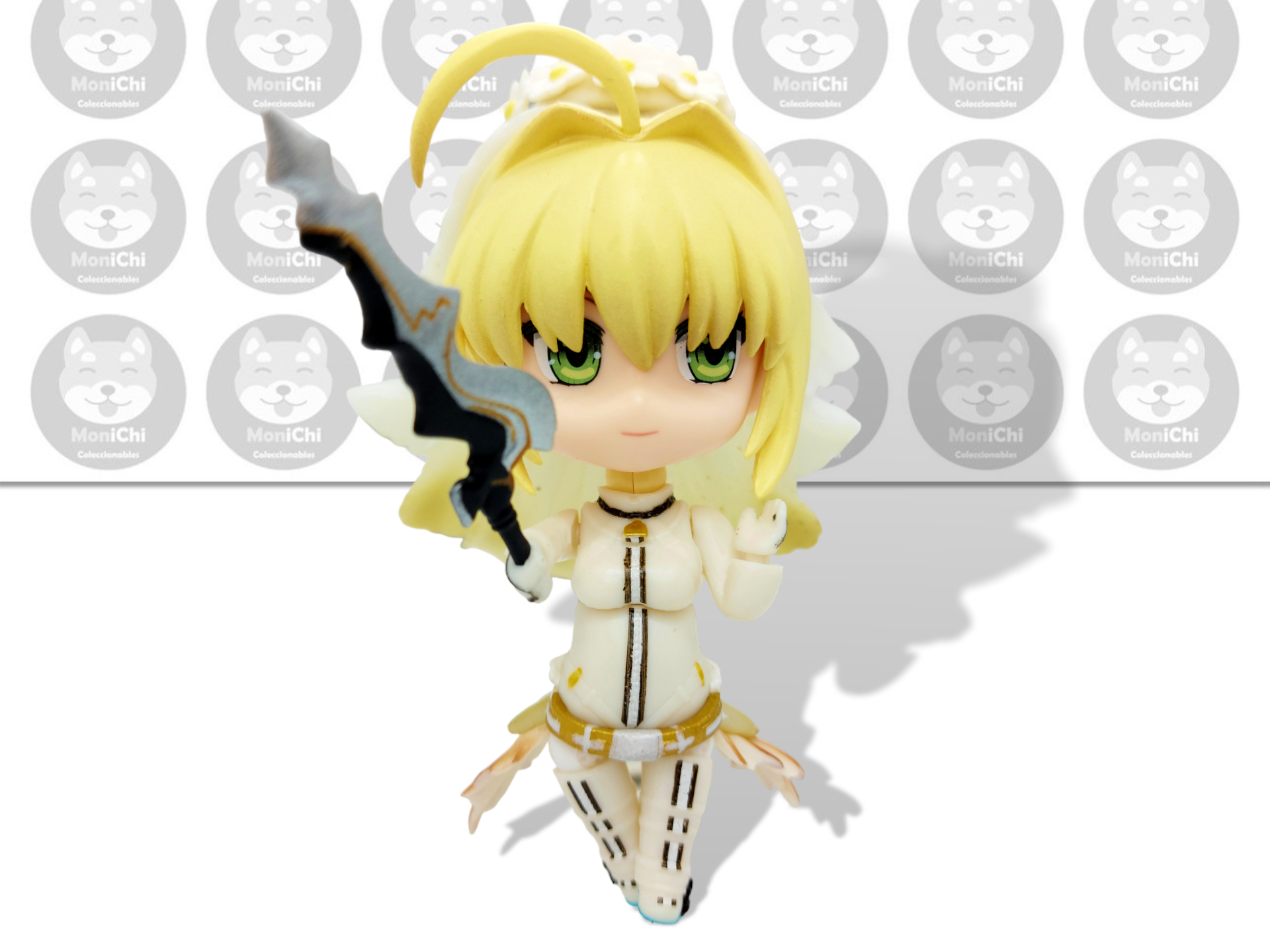 Saber Bride 387 Fate Stay Extra Nendoroid Figma Figura Anime