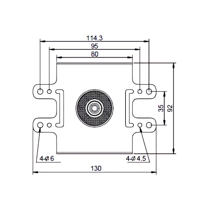 Magnetron para Horno de Microondas con Configuracion Tipo J y Capacidad de 600 a 800 Watts 4.1 KV Master 2M218JD624