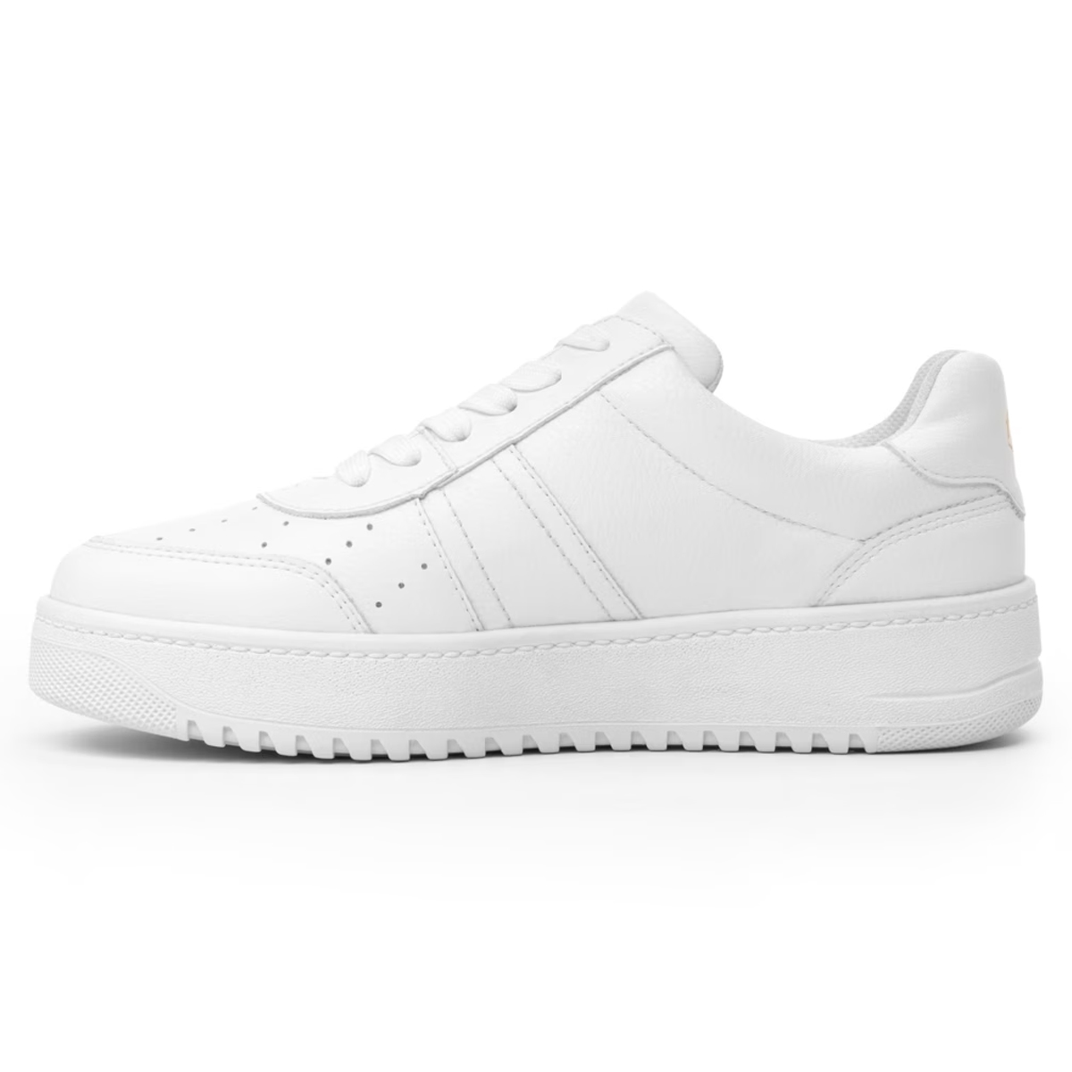Tenis Urbanos De Suela Gruesa Flexi 103504 Blanco Originales