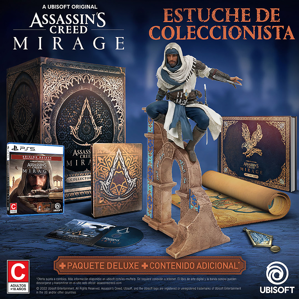 Assassins Creed Mirage Collectors Edition Ps5 Game Center