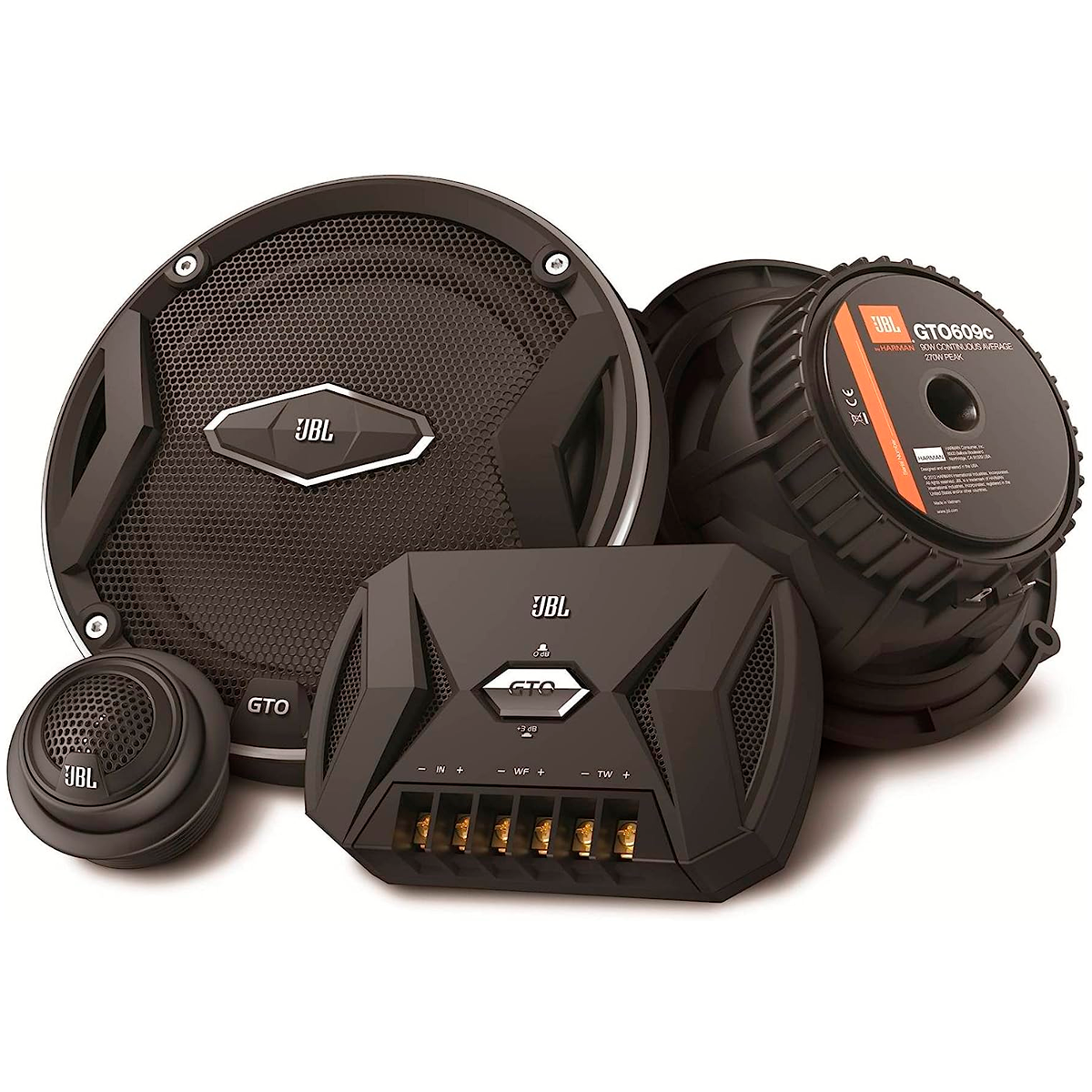 Set De Medios Jbl Gto609c 75w Rms 270 W Maximo
