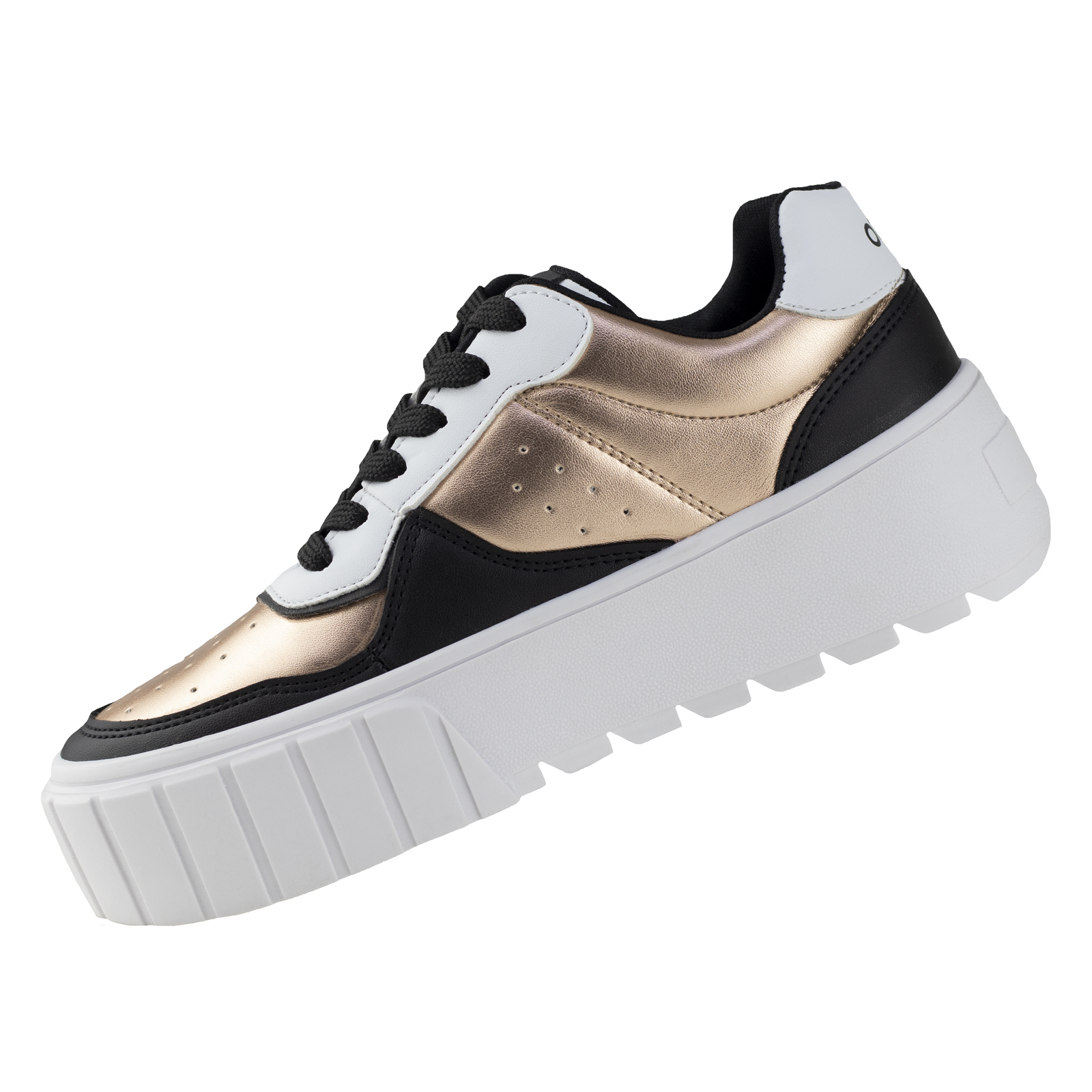 Tenis Plataforma Urbano Dama Capa De Ozono 634803 Multicolor