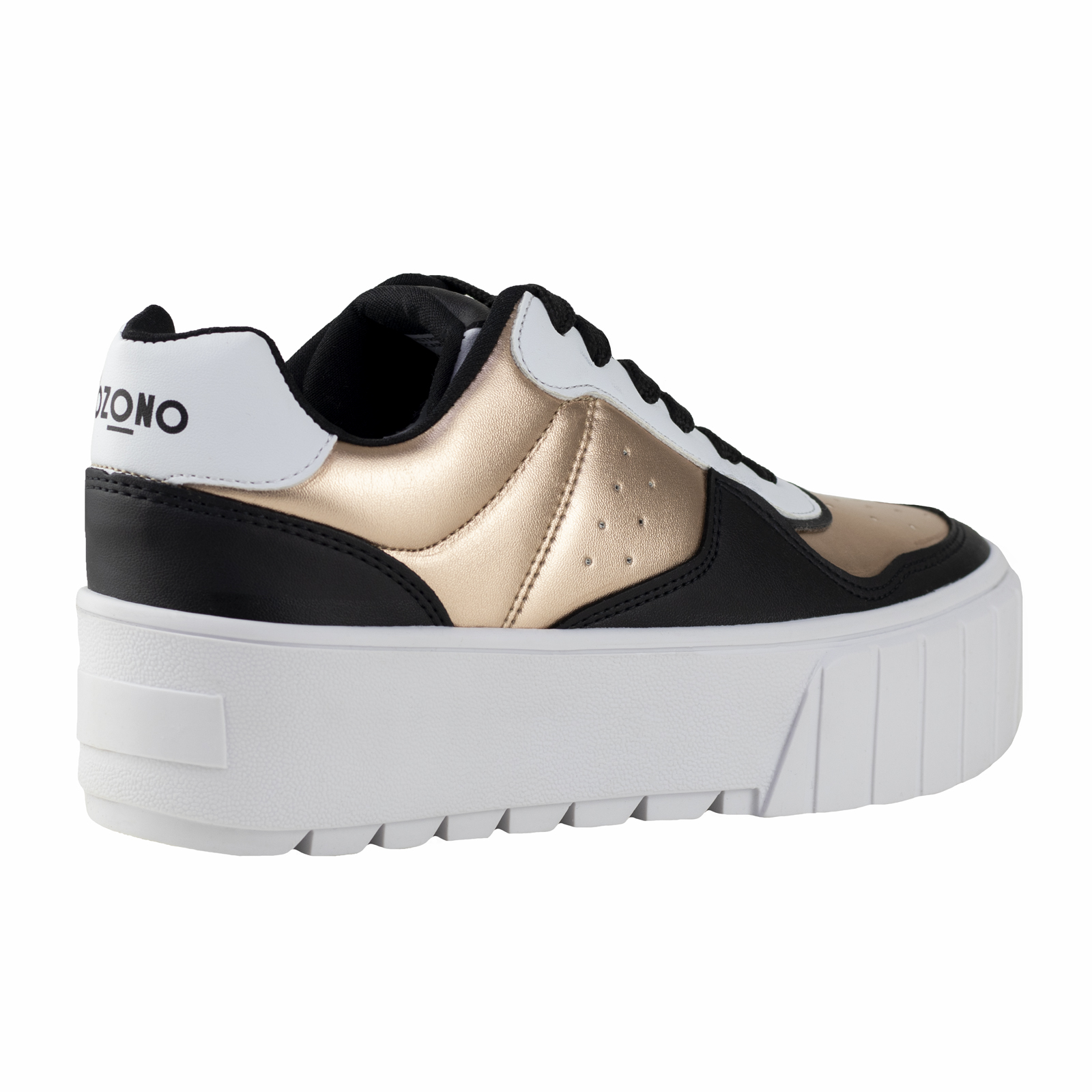 Tenis Plataforma Urbano Dama Capa De Ozono 634803 Multicolor