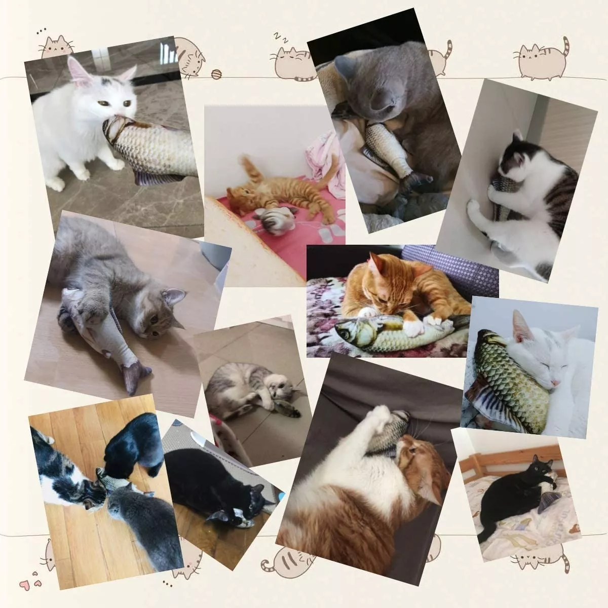 Juguetes Gato Eléctrico Pez Con Catnip Pescado Para Gatos