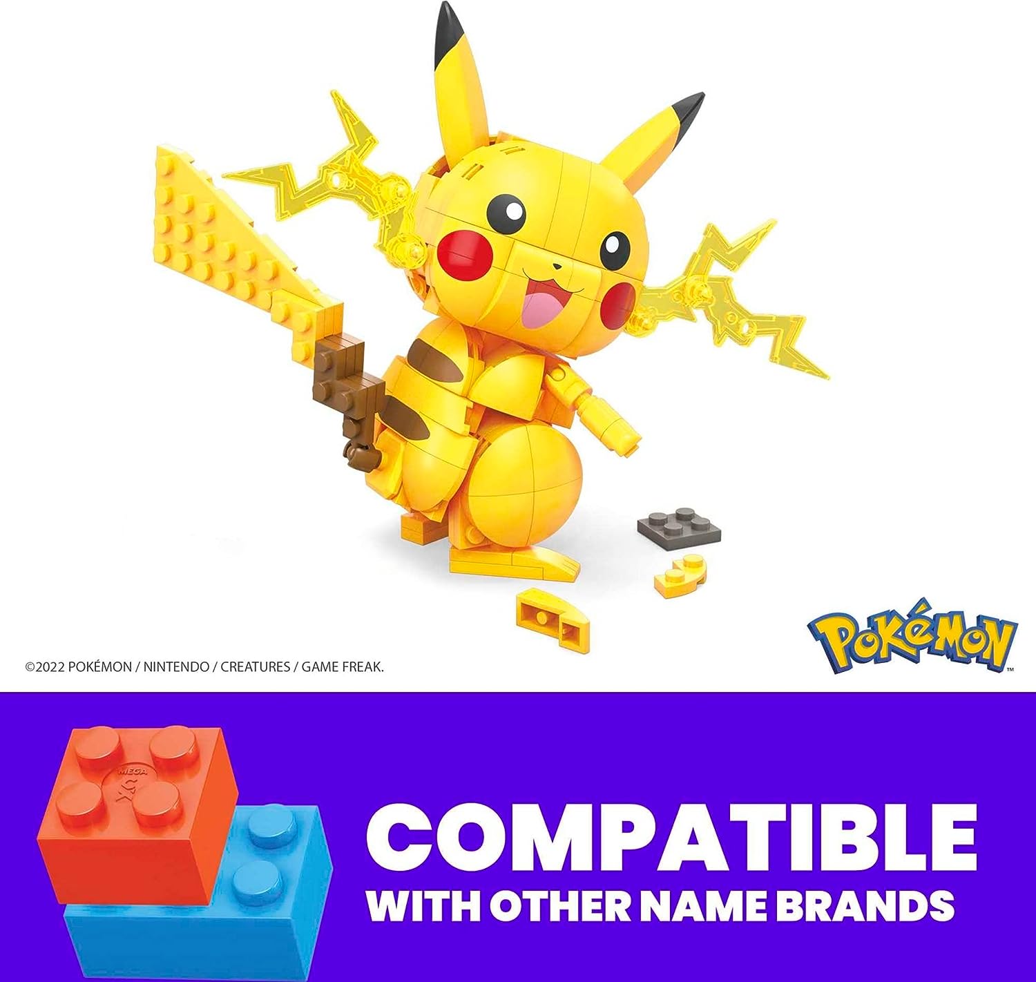 Mega Construx Pokémon PIKACHU MEDIANO