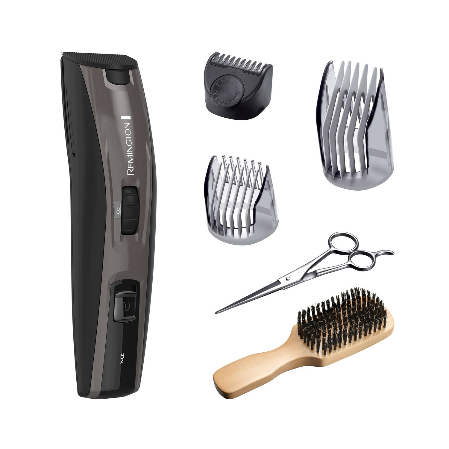 Kit De Recortadora Para Barba Remington Beard Boss MB4045B - Negro