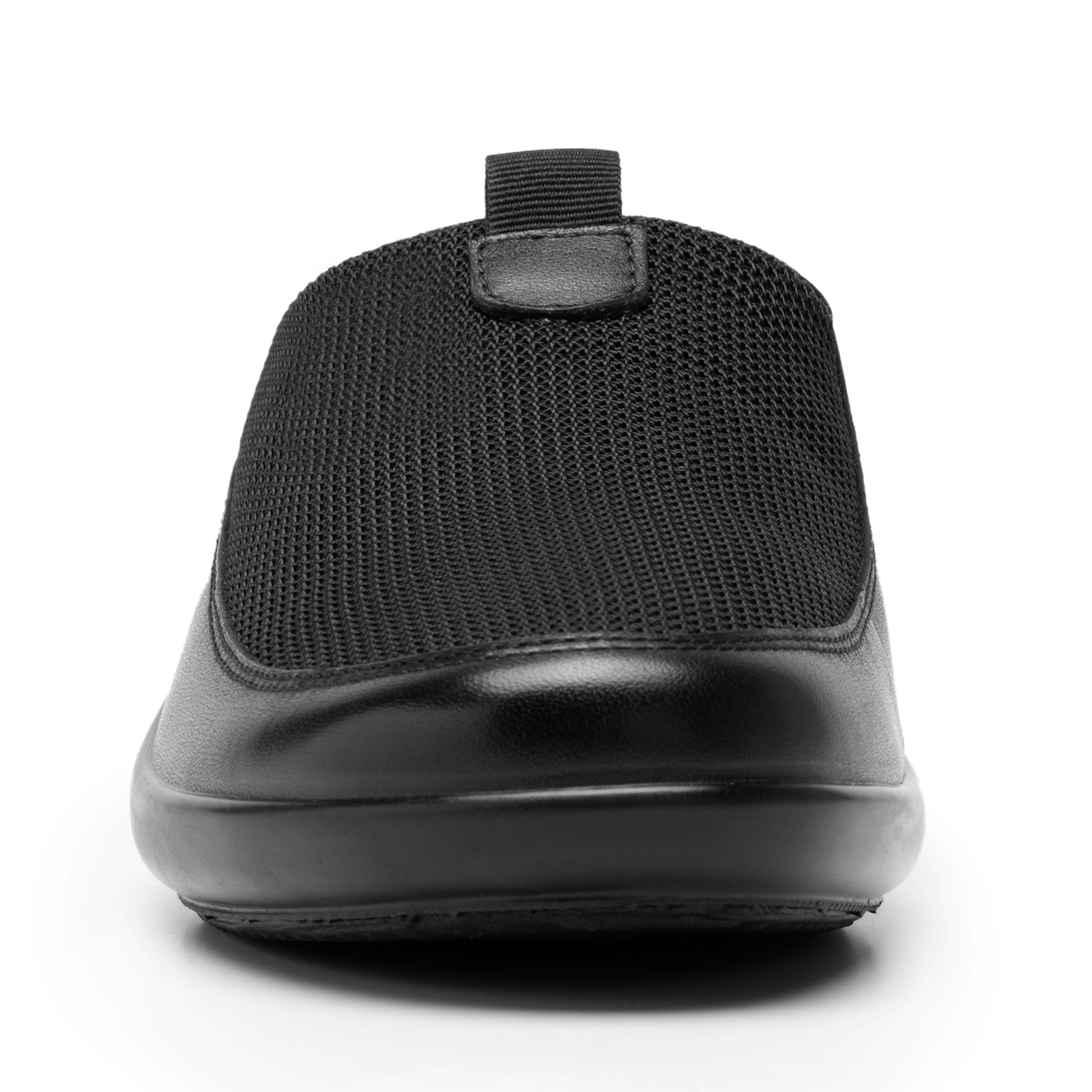 Zapato Tipo Zuecos Para Dama Flexi 51724 Negro Textil Destalonado