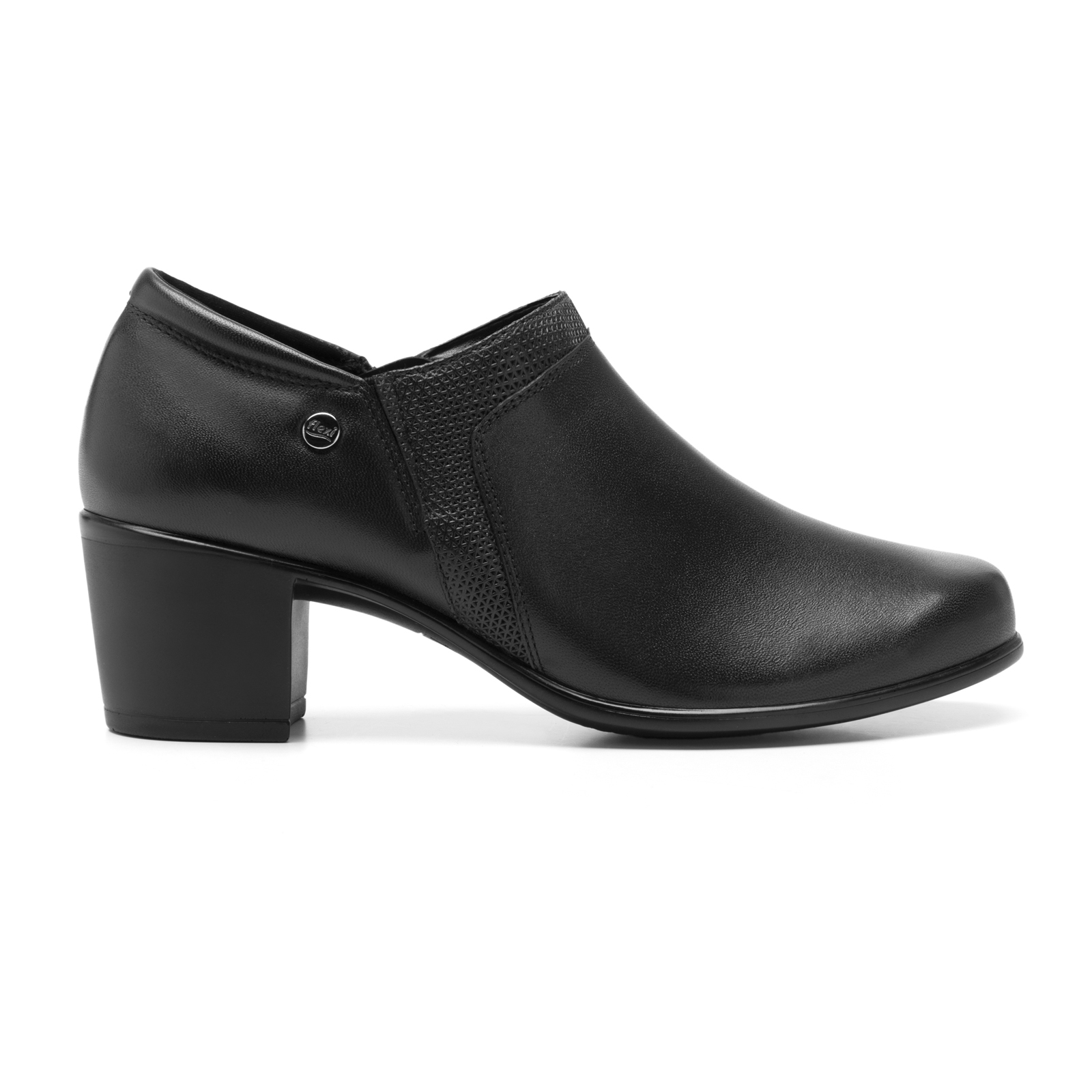 Zapato De Tacon Mujer Flexi Semi Vestir 110413 Negro Cierre