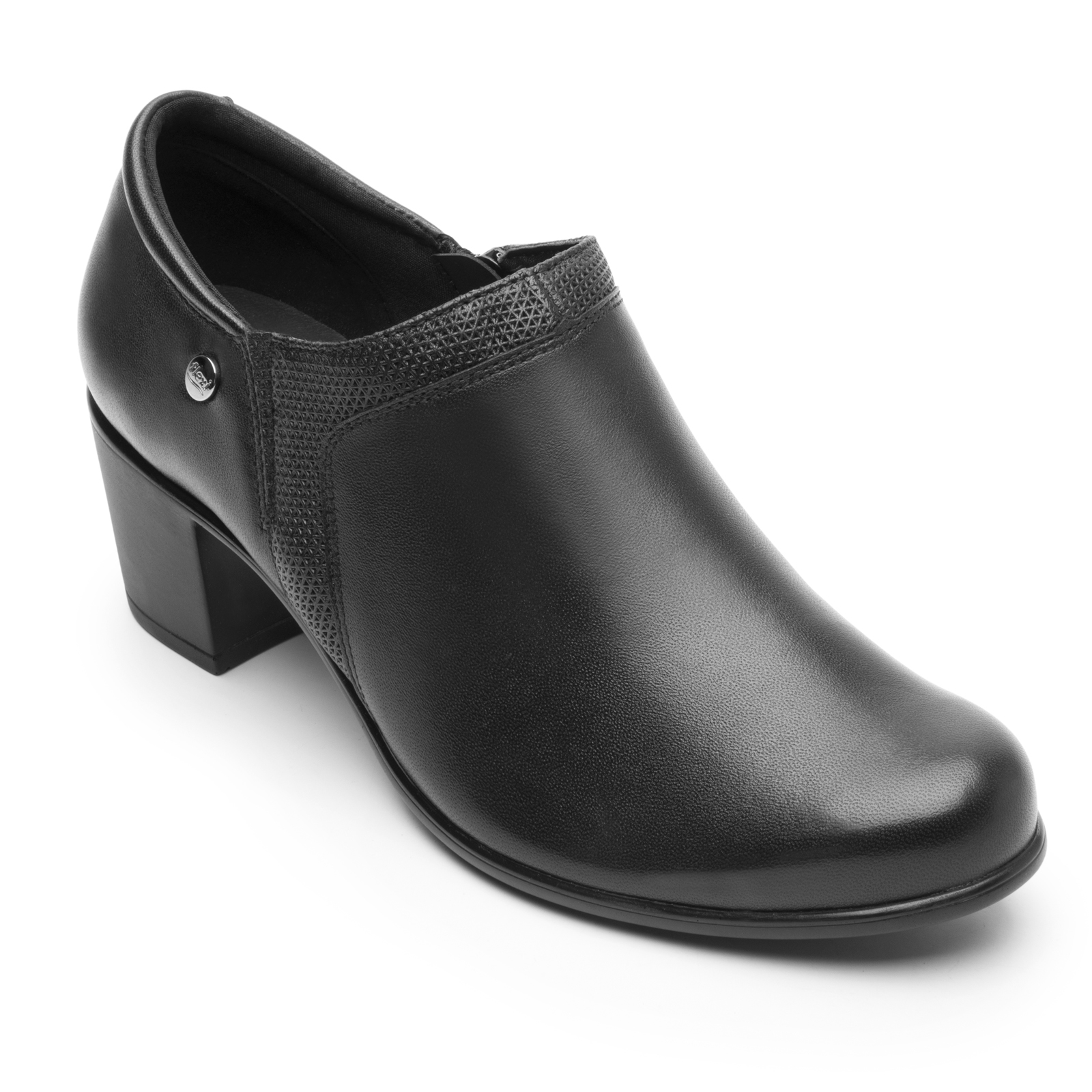 Zapato De Tacon Mujer Flexi Semi Vestir 110413 Negro Cierre