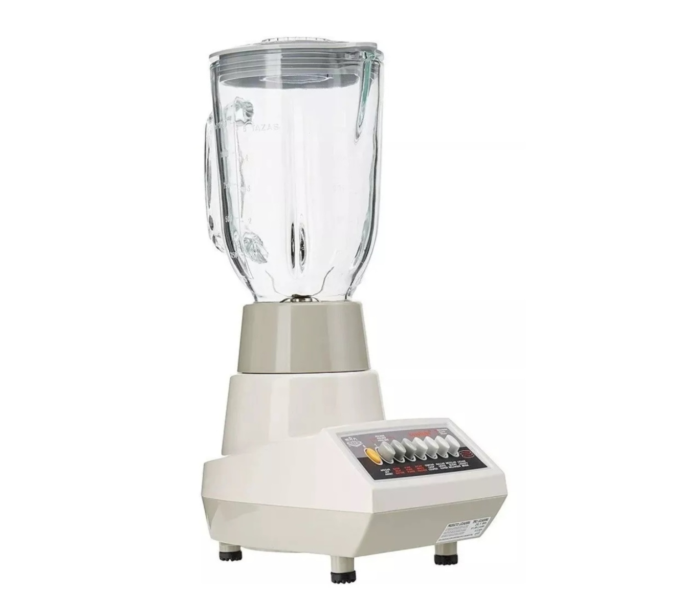 LICUADORA MAN 507-LIC 7 VEL 550 WATTS VASO DE VIDRIO ORTY2