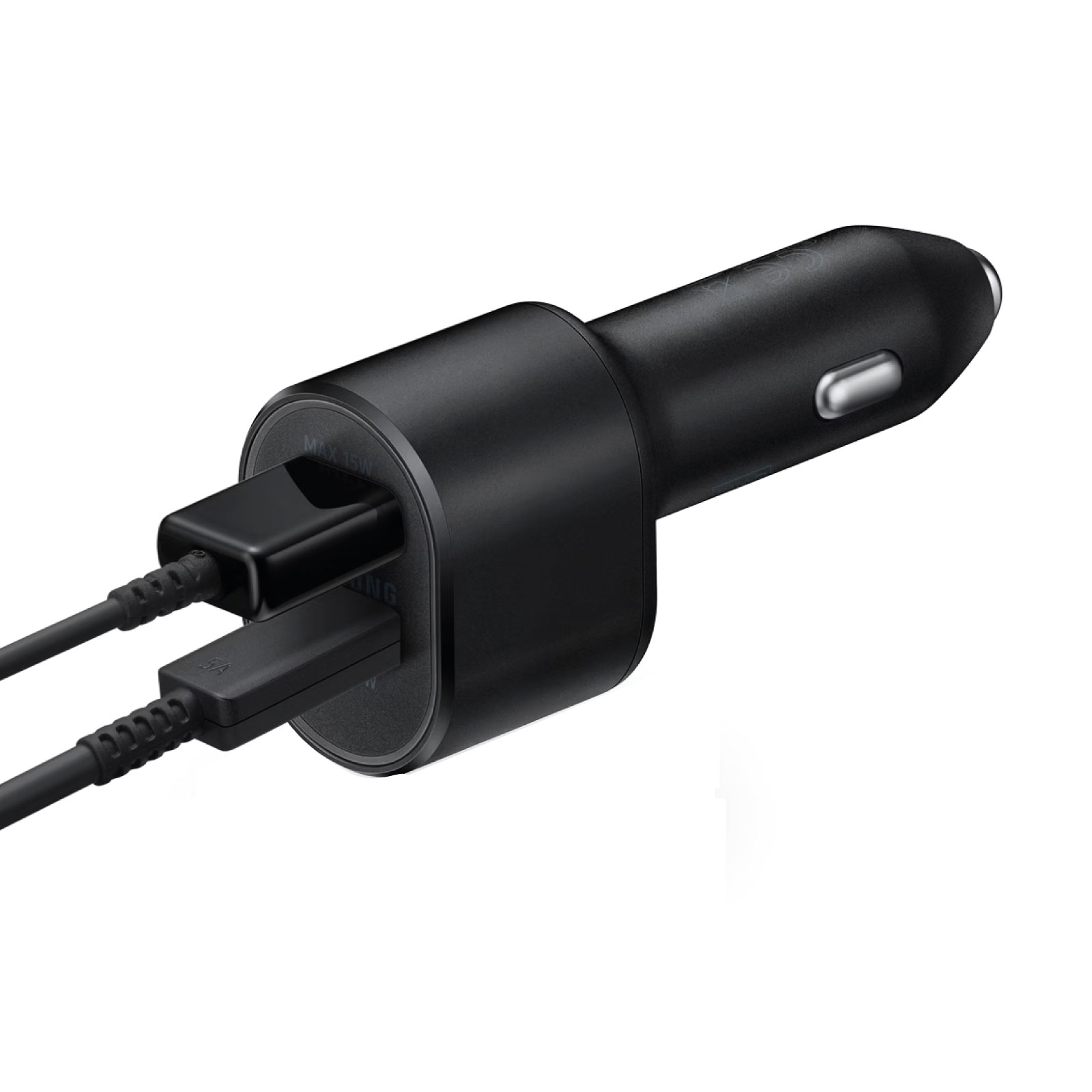 Cargador para Auto (45W + 15W) + Cable USB-C Samsung