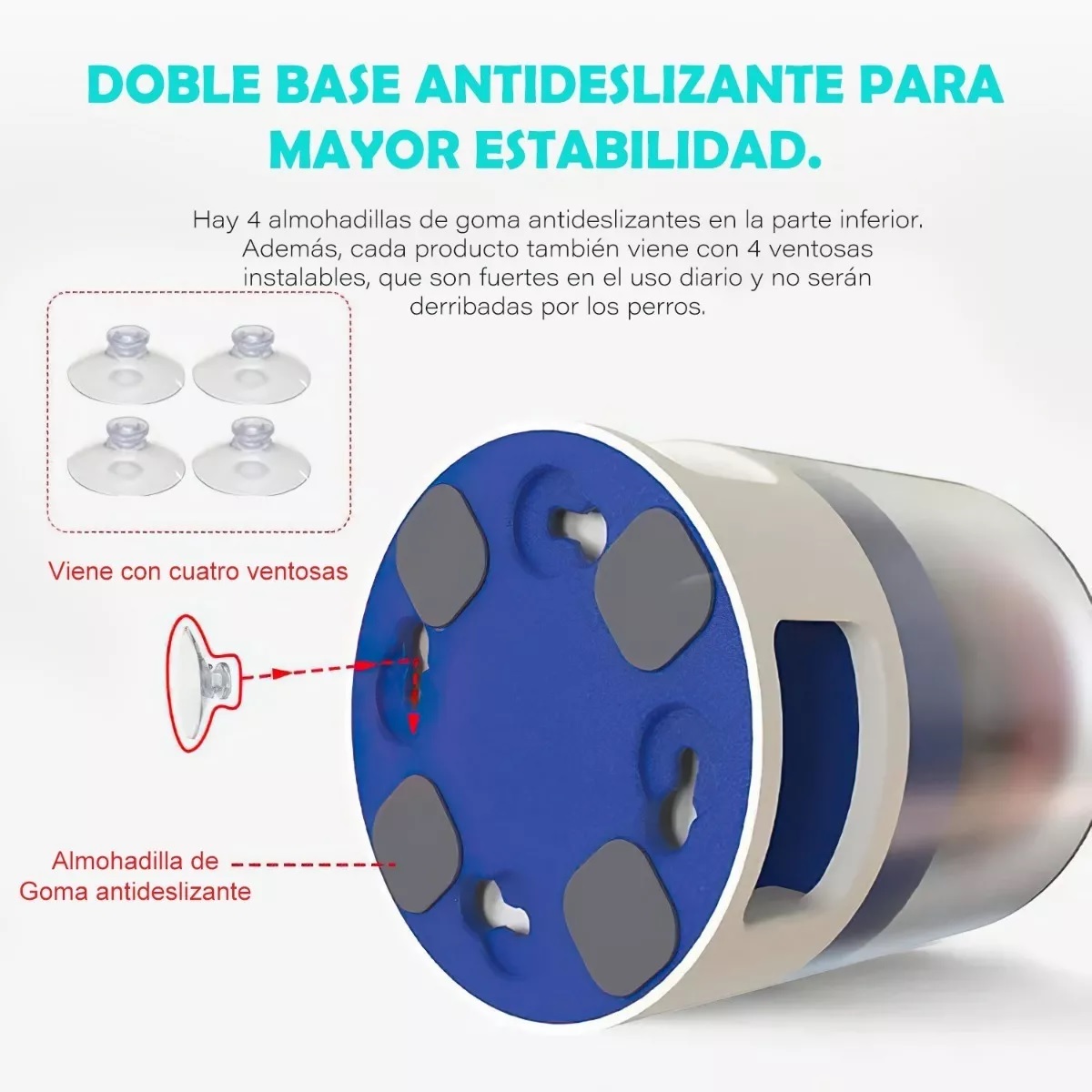 Dispensador De Alimentador Automatico Para Perros Y Gatos