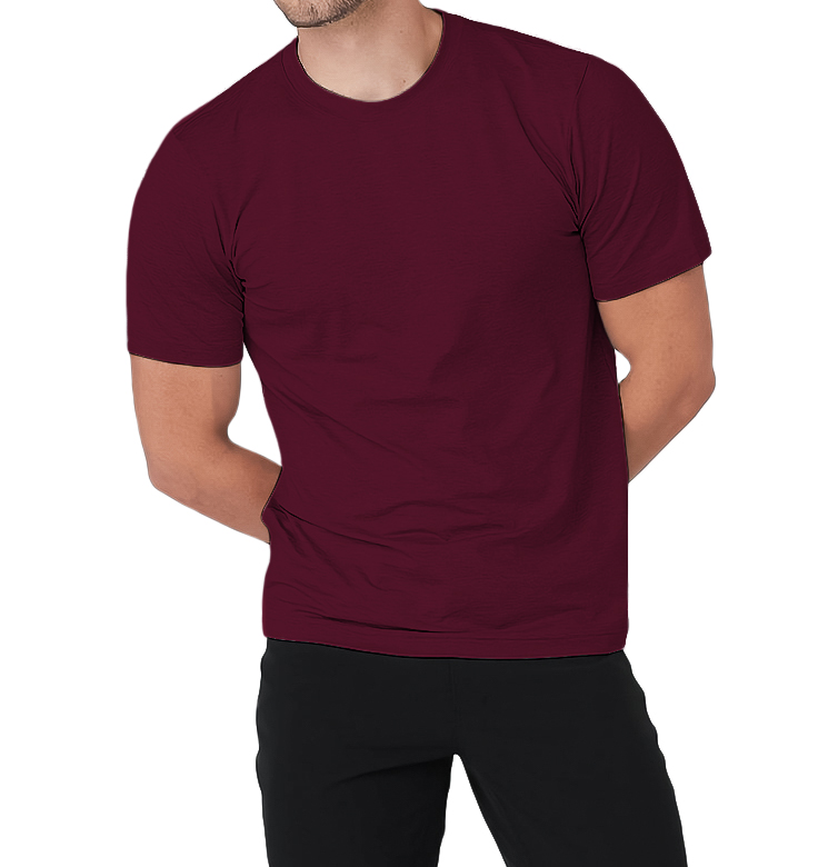 Playera casual basica fresca juvenil hombre xally 2322 cuello redondo manga corta