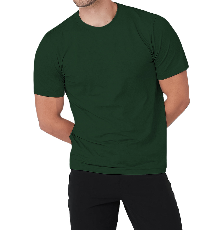 Playera casual basica fresca juvenil hombre xally 2322 cuello redondo manga corta