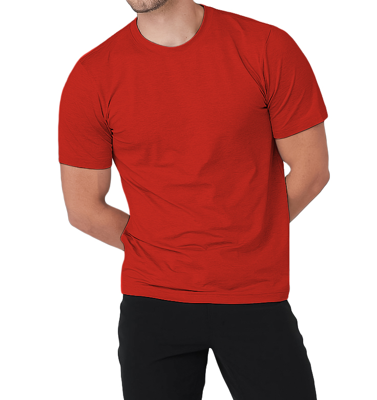 Playera casual basica fresca juvenil hombre xally 2322 cuello redondo manga corta