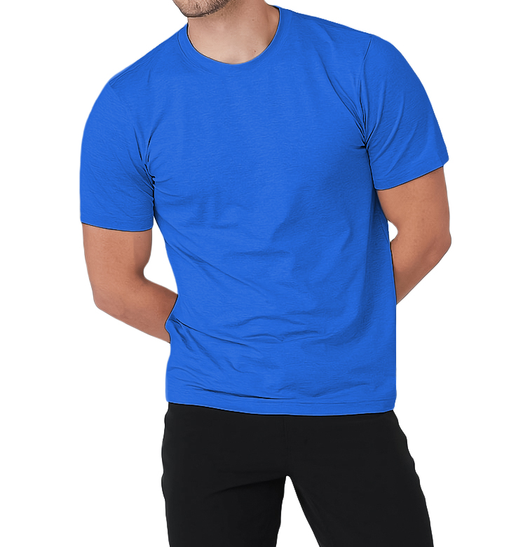 Playera casual basica fresca juvenil hombre xally 2322 cuello redondo manga corta