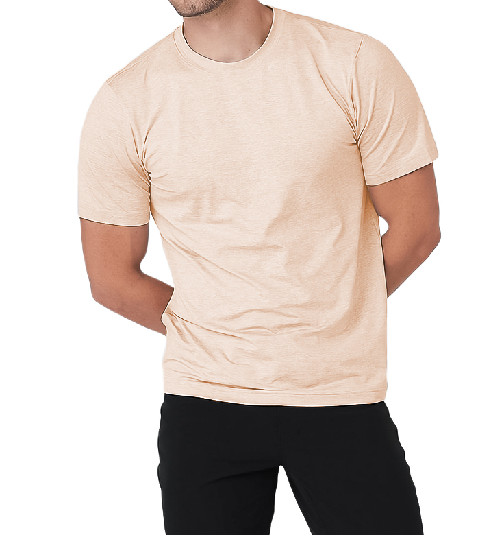 Playera casual basica fresca juvenil hombre xally 2322 cuello redondo manga corta