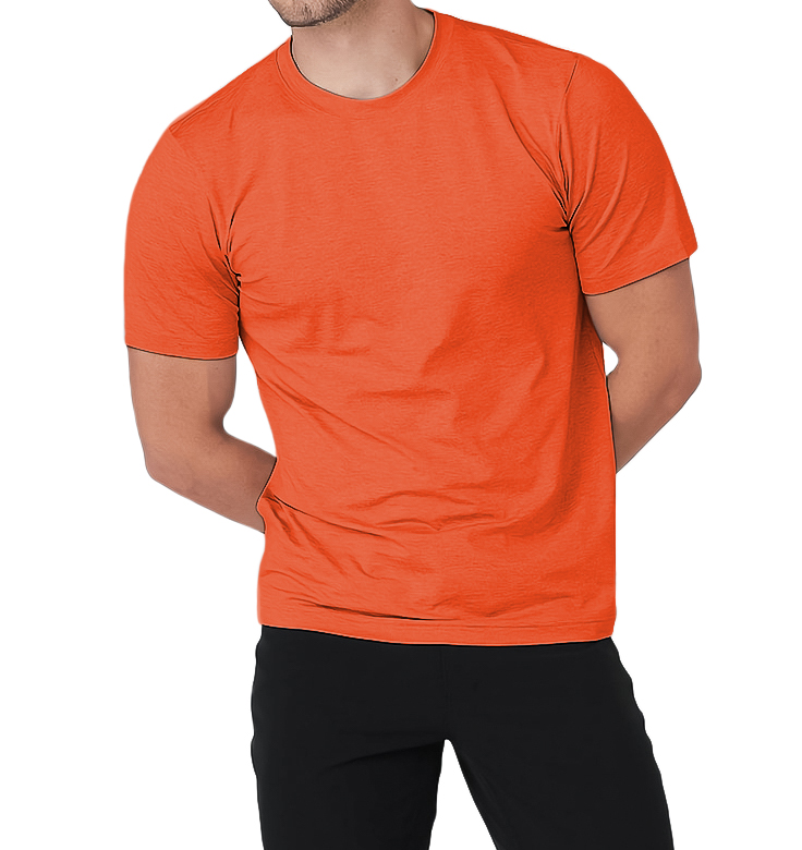 Playera casual basica fresca juvenil hombre xally 2322 cuello redondo manga corta
