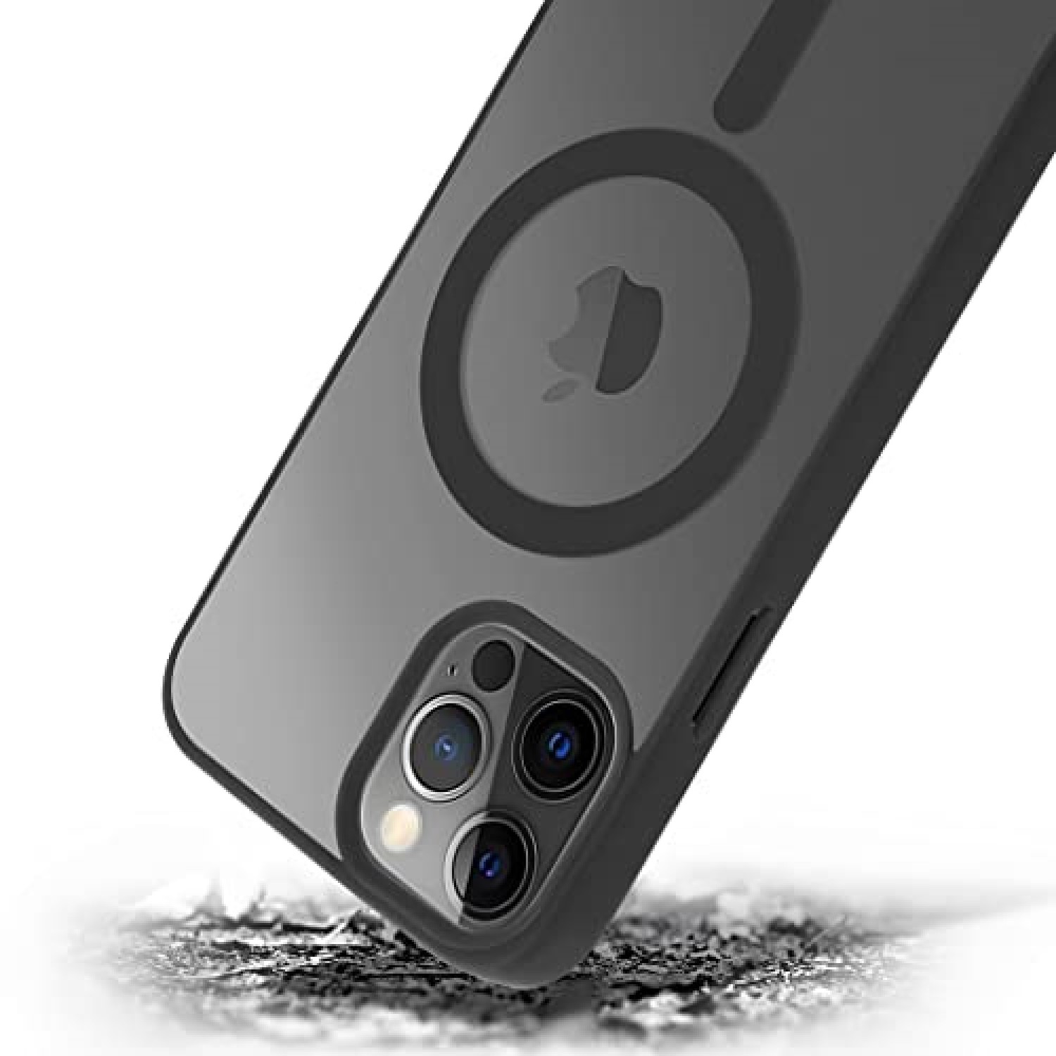 Funda Protector para iPhone 11 Pro Max de 6.5" Case Minimalista con Carga Magnética e inalámbrica Compatible Cargador Magsafe (2023) Carcasa a Prueba de Golpes de Uso Rudo Anti-Amarillo