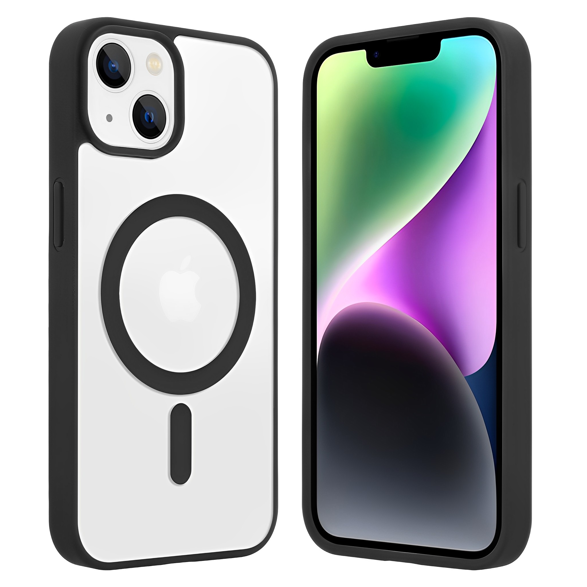 Funda para iPhone 11 de 6,1" Case Transparente Minimalista, Carga Magnética e inalámbrica Compatible Magsafe (2023) Carcasa a Prueba de Golpes de Uso Rudo