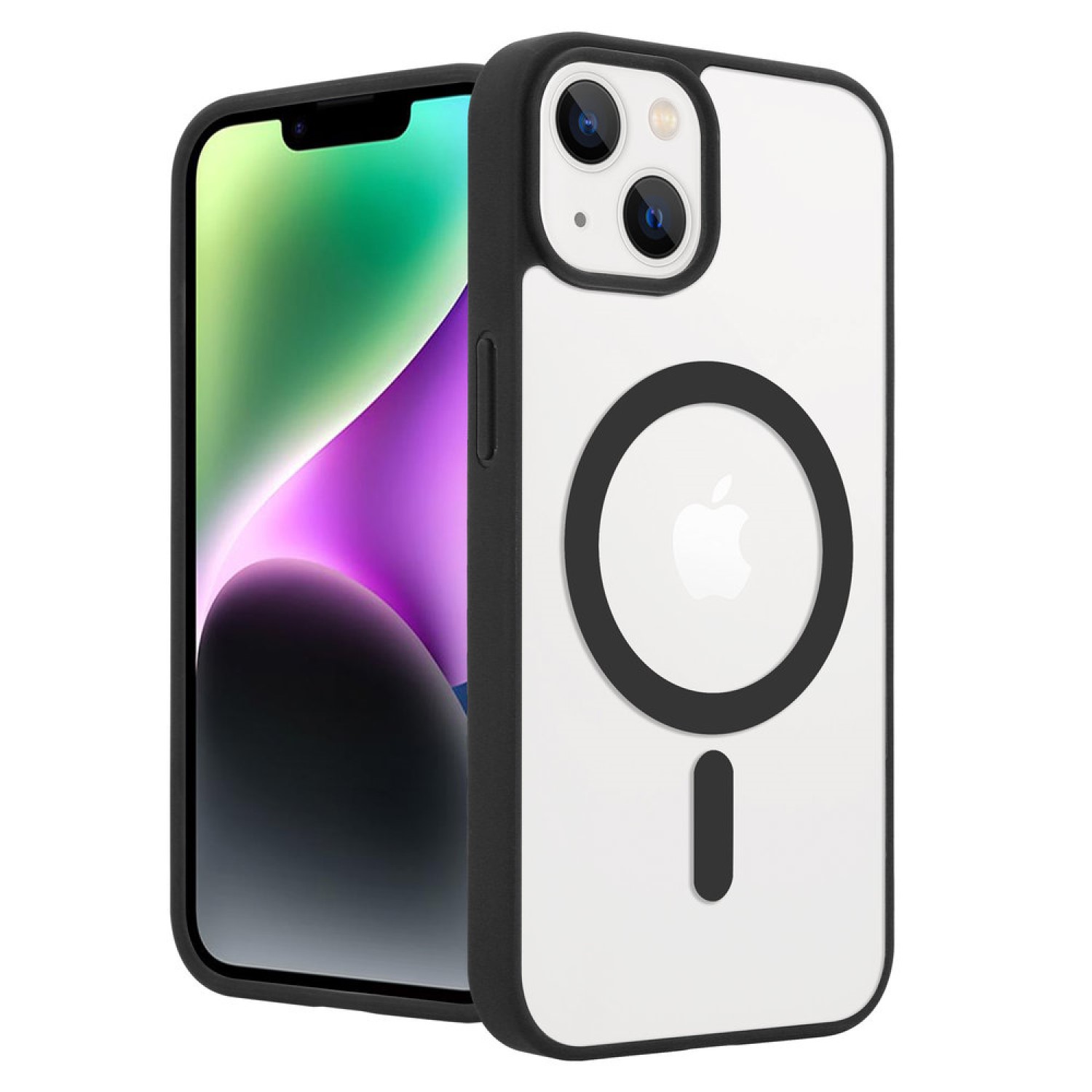 Funda para iPhone 11 de 6,1" Case Transparente Minimalista, Carga Magnética e inalámbrica Compatible Magsafe (2023) Carcasa a Prueba de Golpes de Uso Rudo