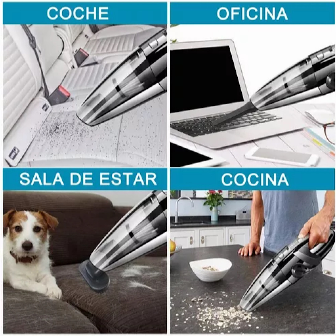 Aspirador De Mano Portátil Para Hogar Y Automóvil
