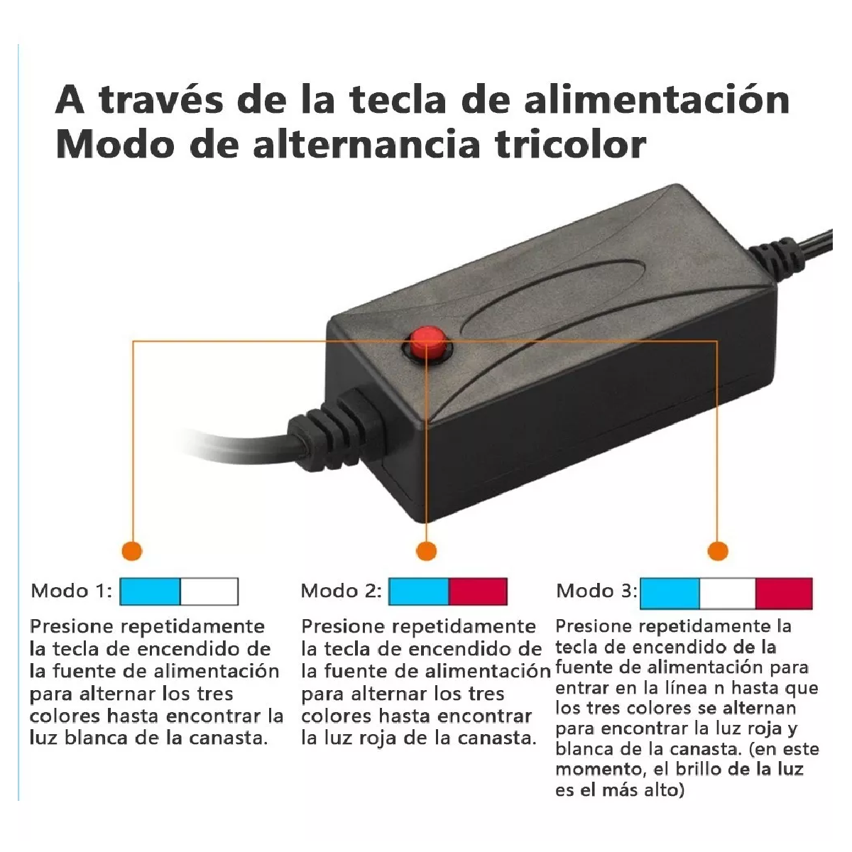 Lámpara Para Peceras Acuarios Luces Led Sumergible 27cm