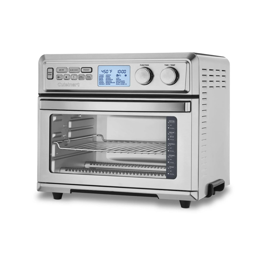 Horno Tostador Cuisinart Toa-95 Digital Con Freidora De Aire 1800v Gris